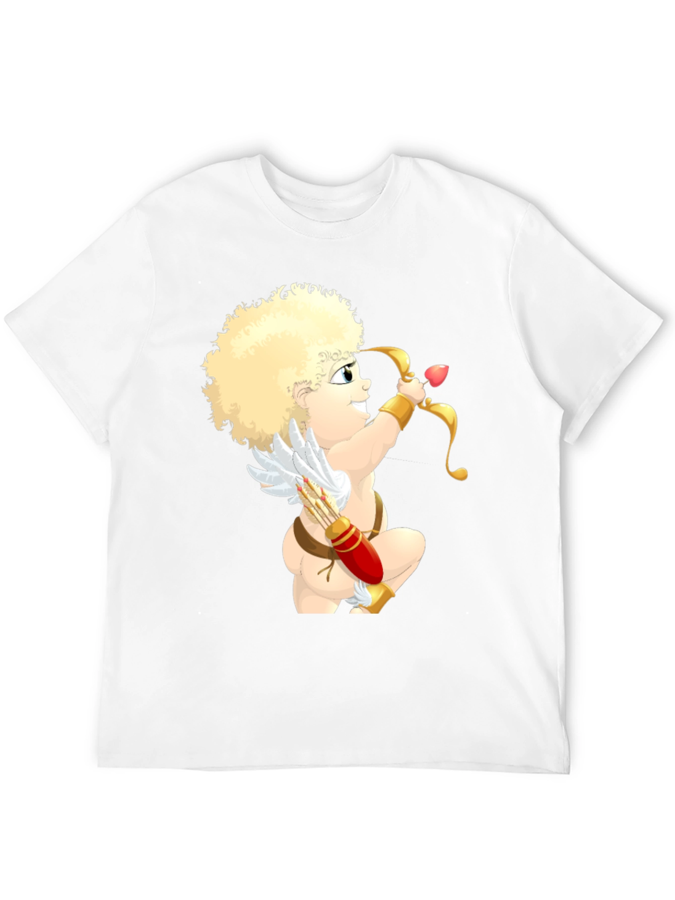 Cupid Graphic T-Shirt - Love Arrow Design
