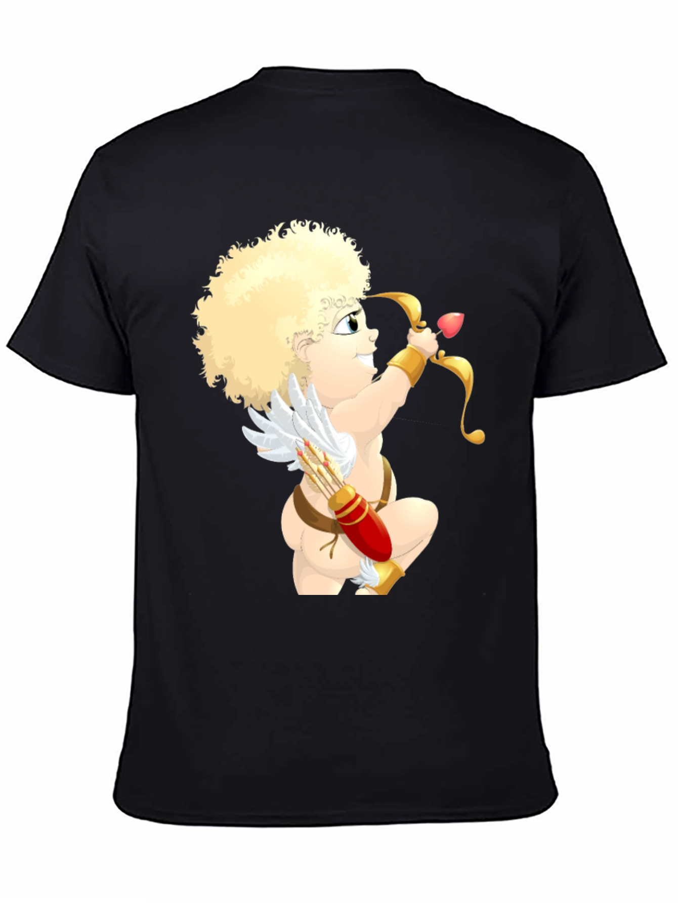 Cupid Graphic T-Shirt - Love Arrow Design