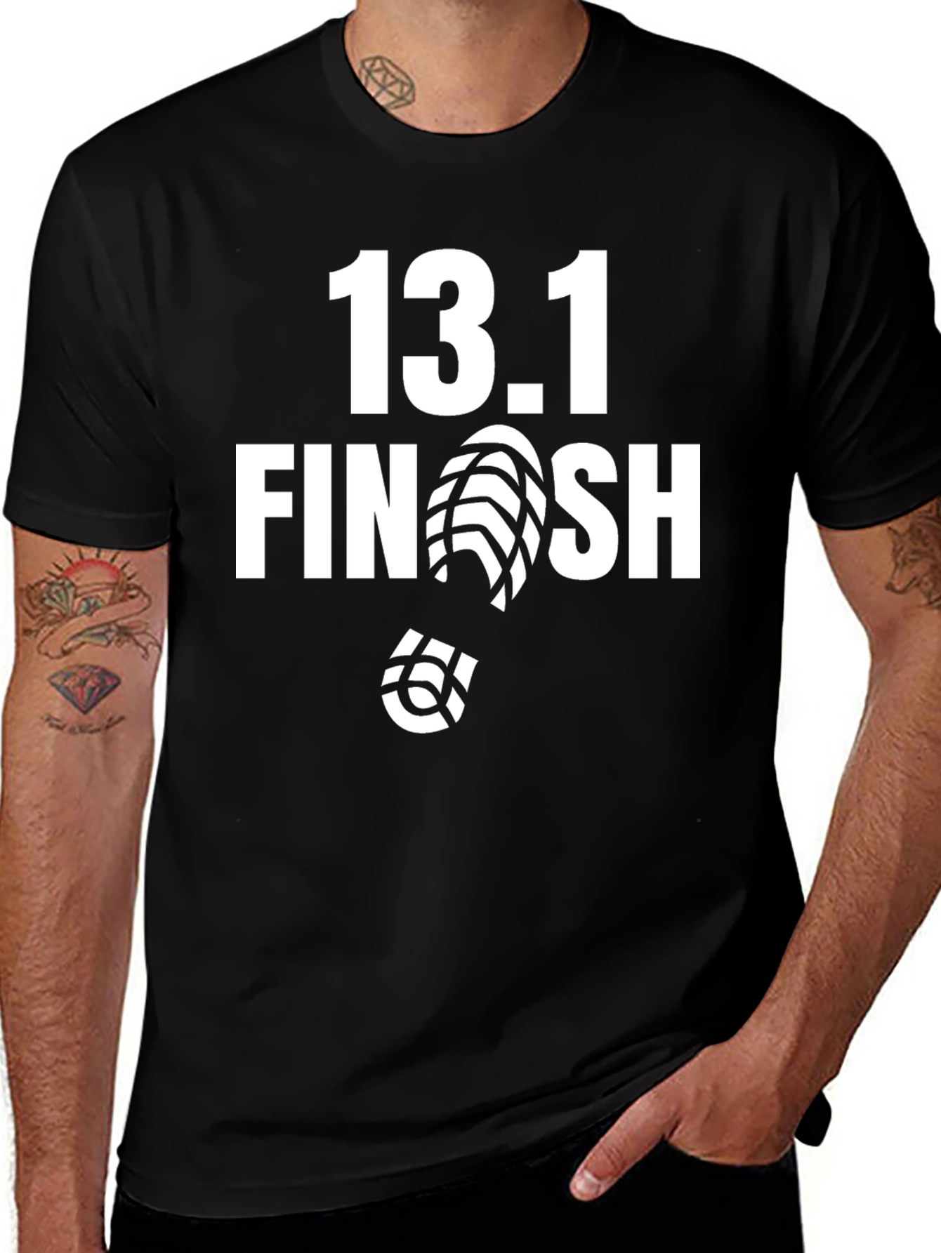 13.1 Half Marathon Finisher Graphic T-Shirt