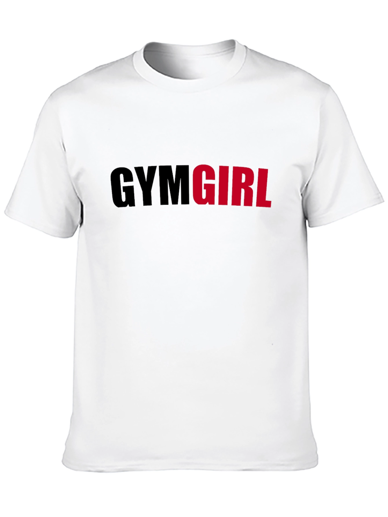 Gym Girl Graphic Tee - Black