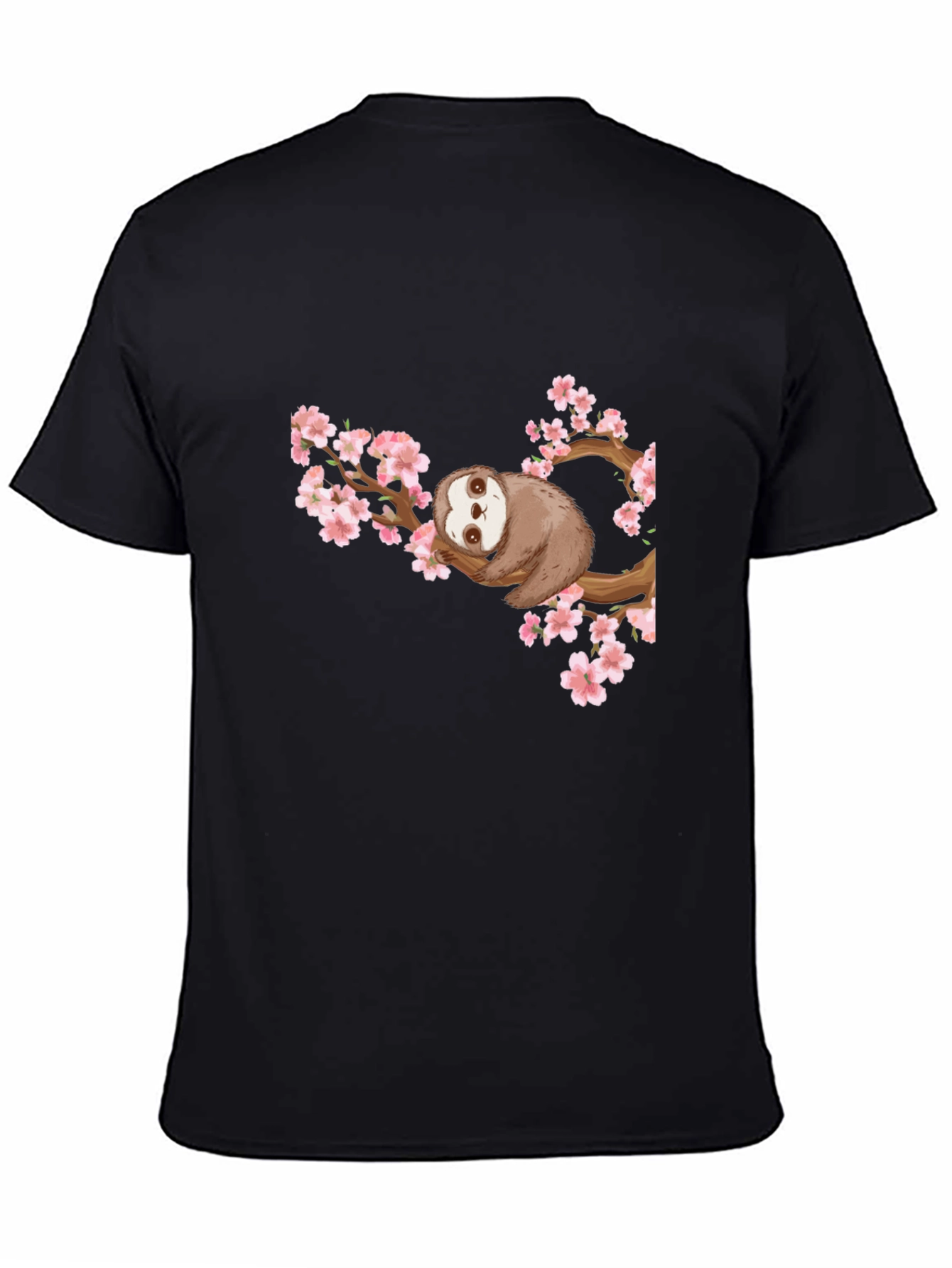 Sloth on Branch Graphic T-Shirt
