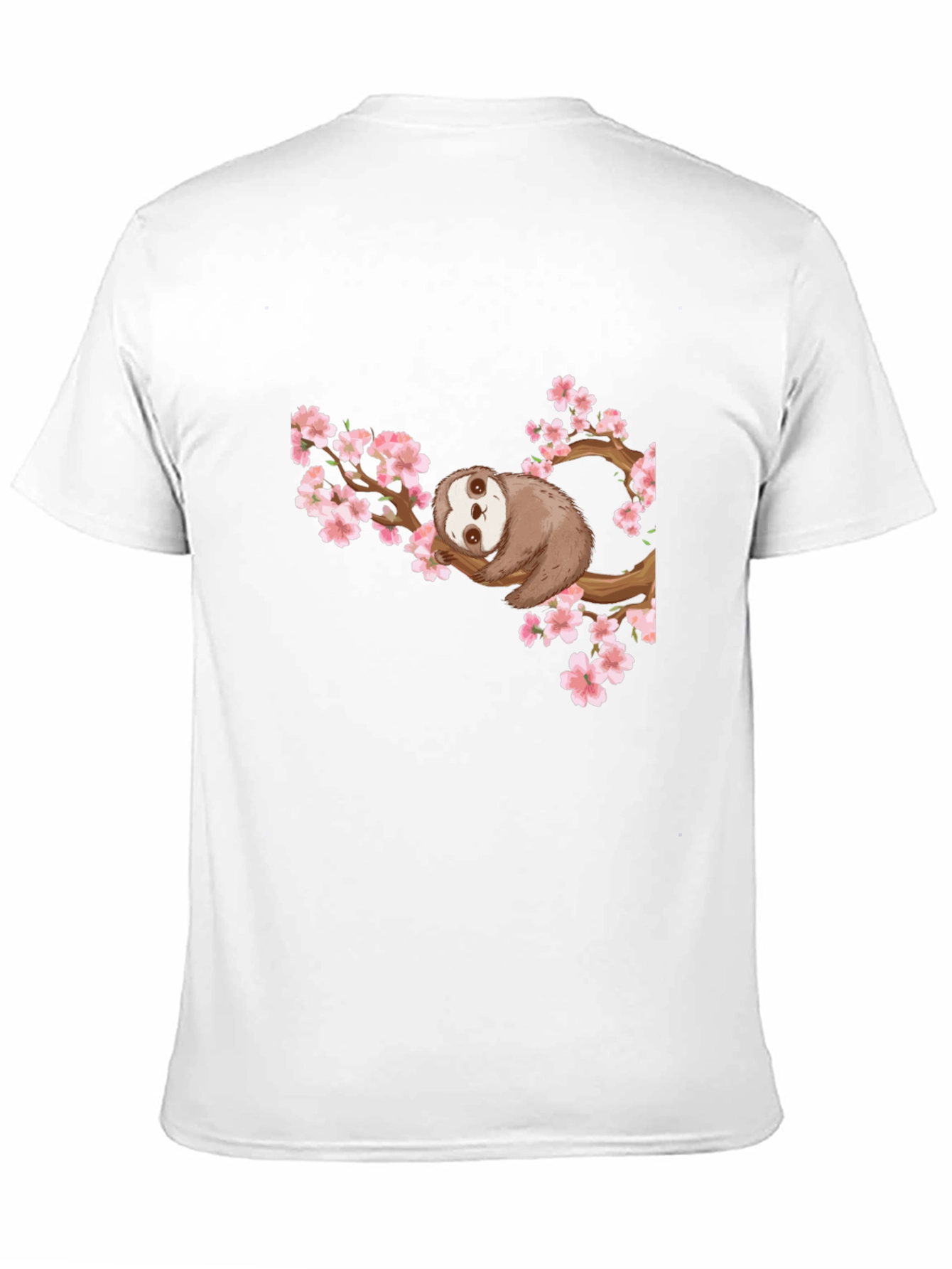 Sloth on Branch Graphic T-Shirt