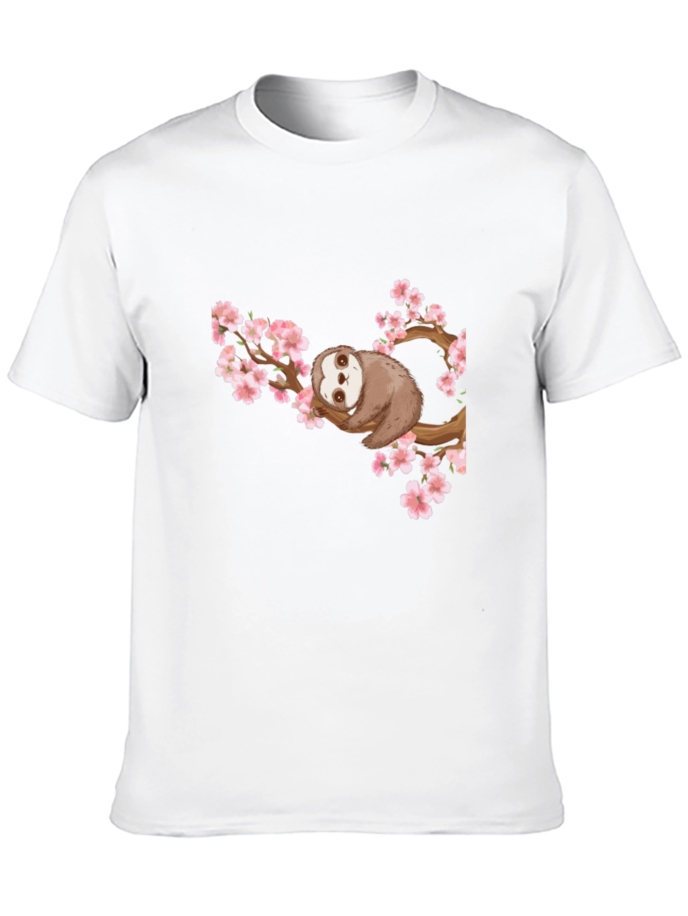 Sloth on Branch Graphic T-Shirt