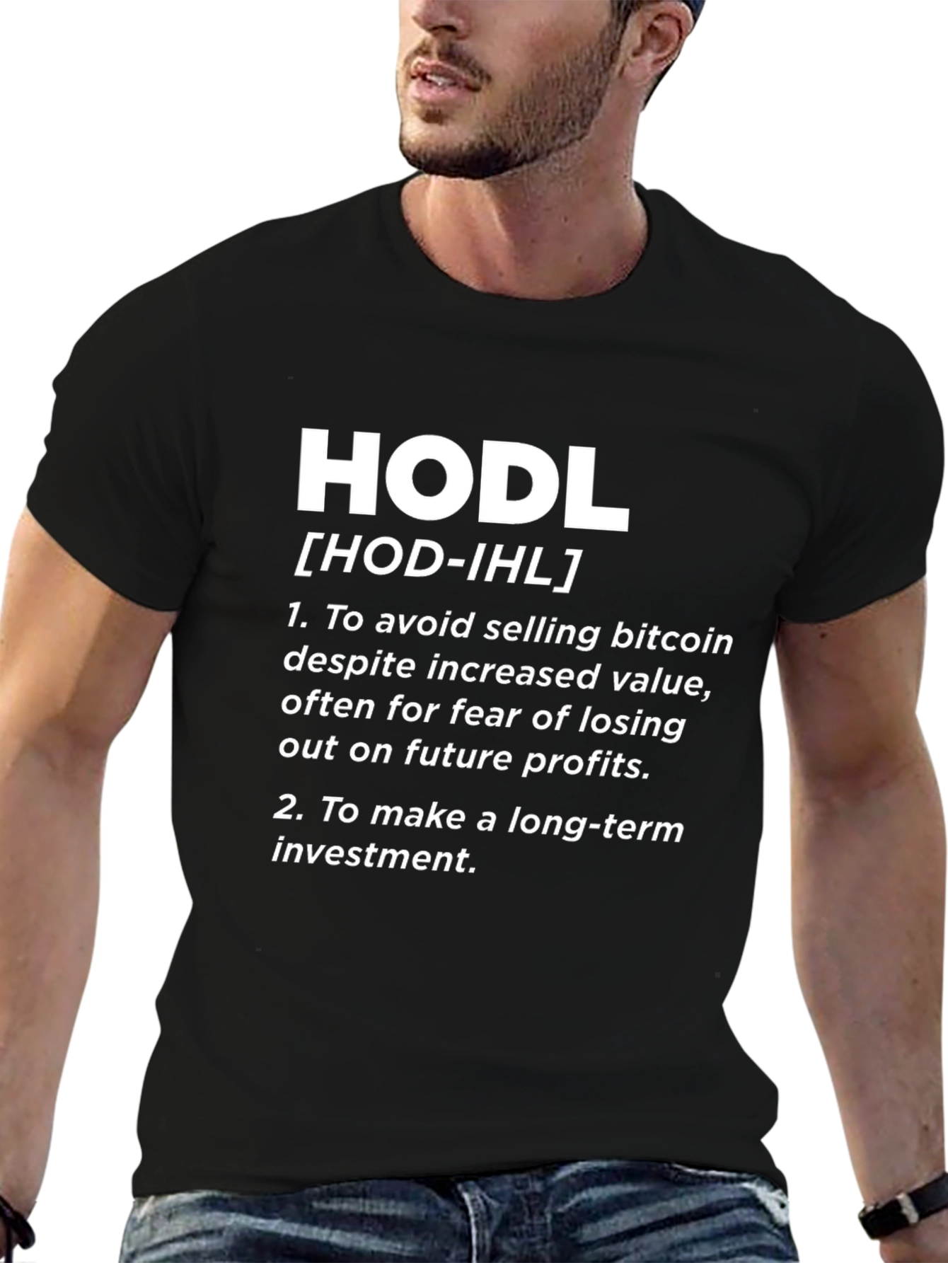 HODL Definition Black T-Shirt