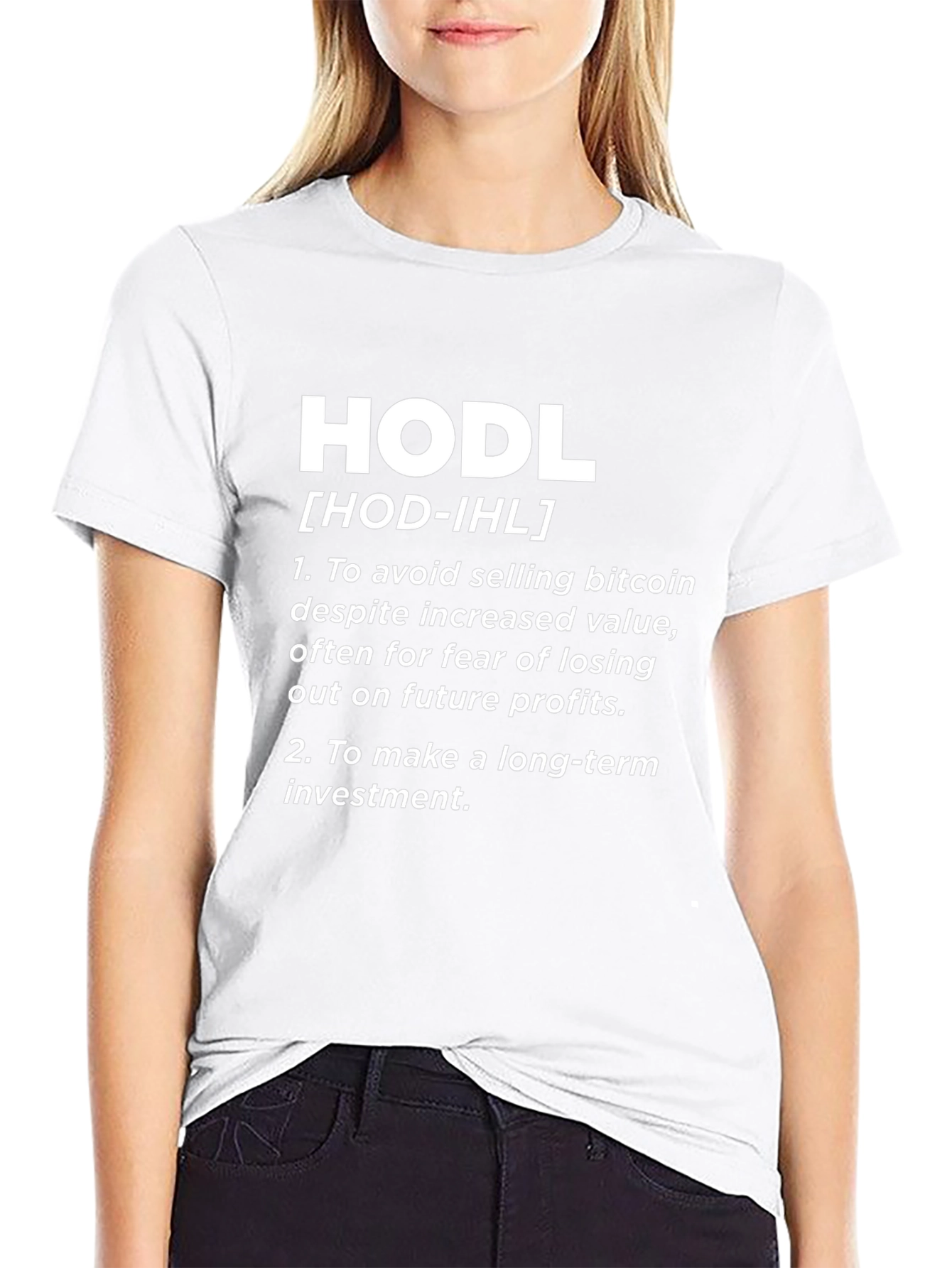 HODL Definition Black T-Shirt