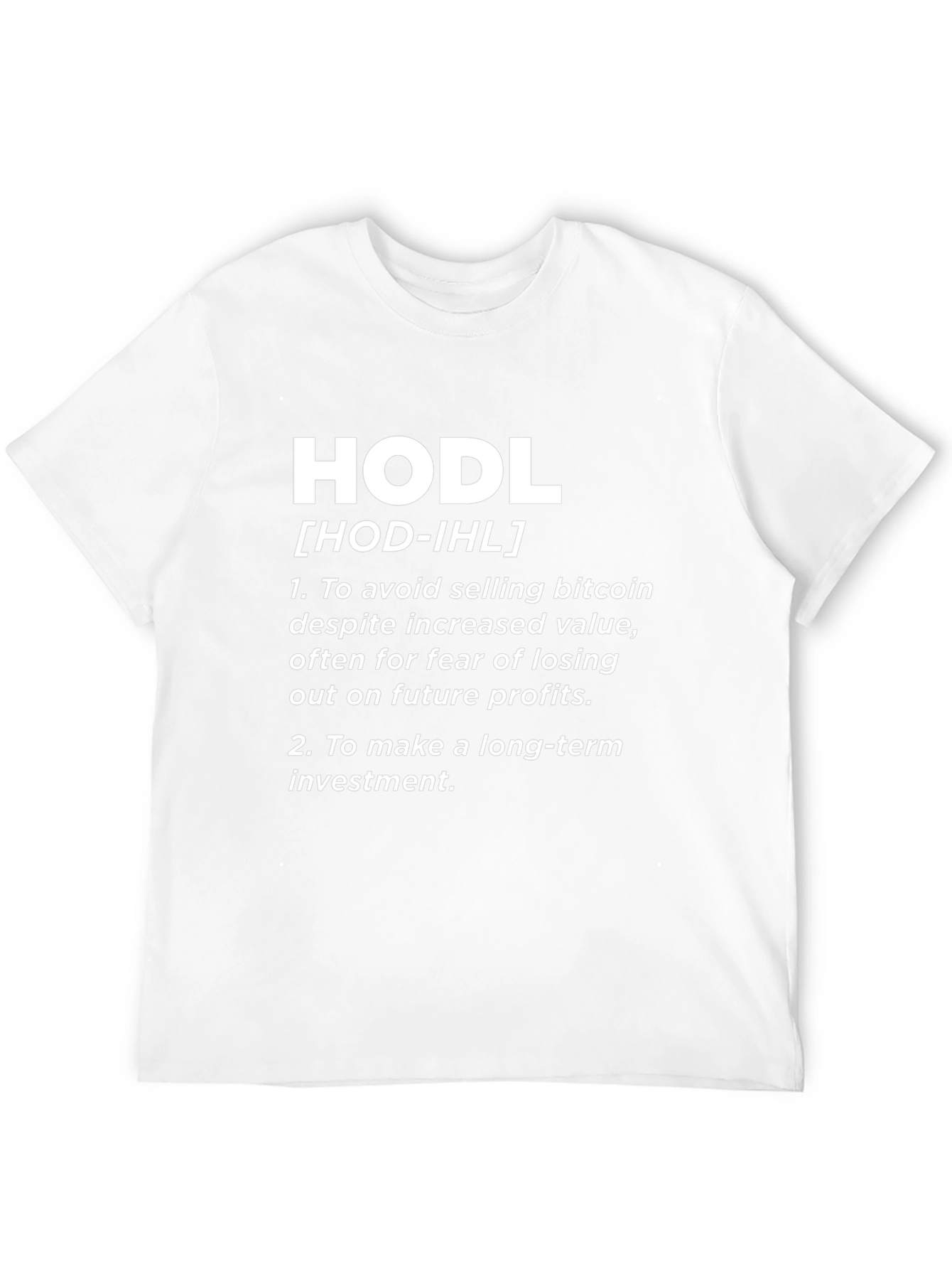 HODL Definition Black T-Shirt