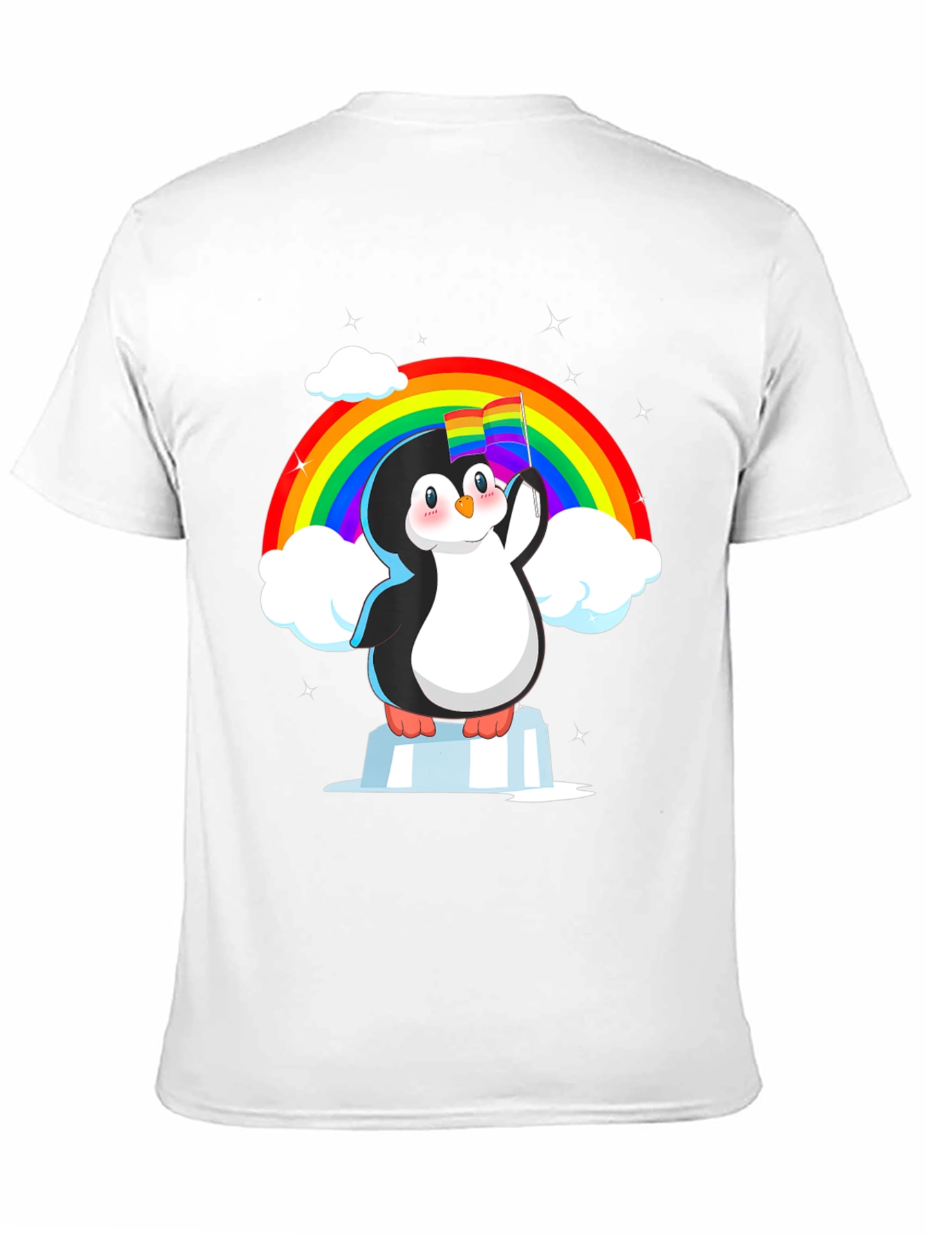 Rainbow Penguin Pride T-Shirt