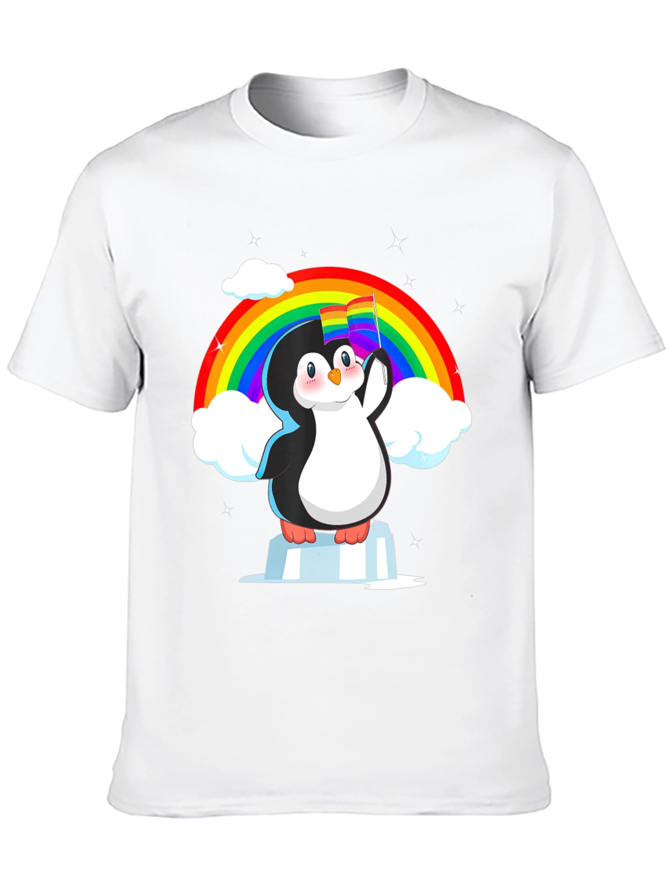 Rainbow Penguin Pride T-Shirt