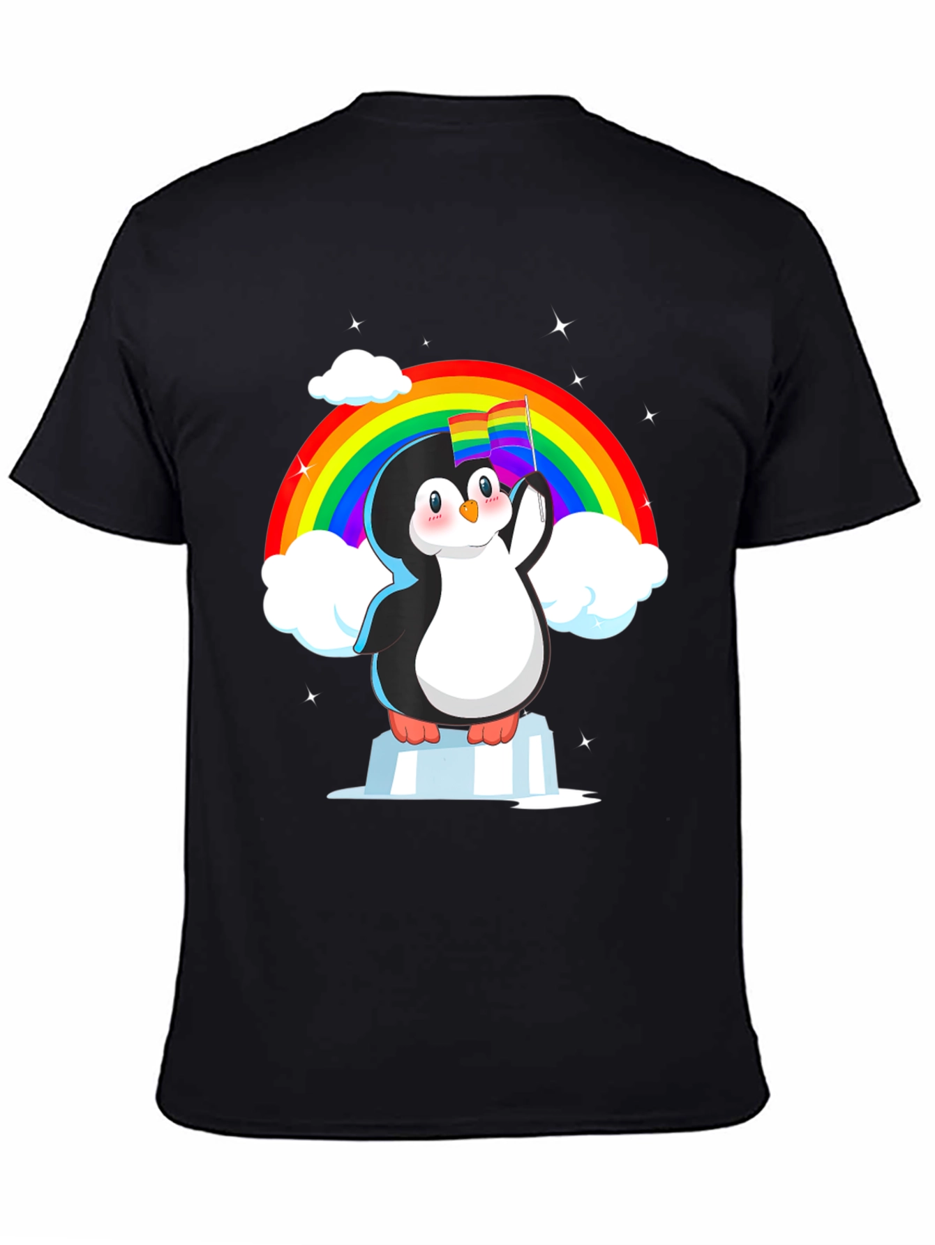 Rainbow Penguin Pride T-Shirt