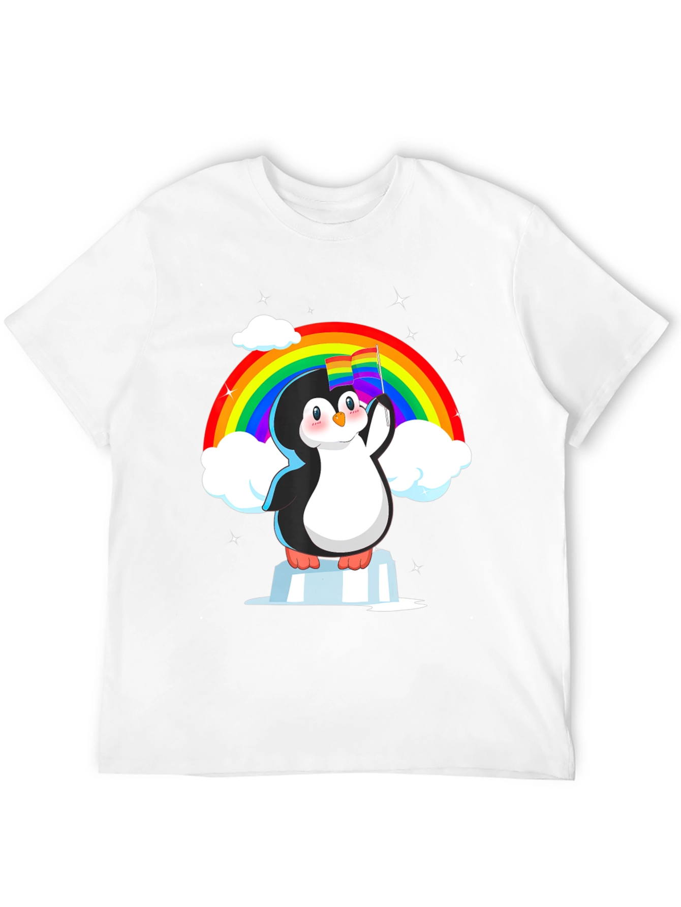 Rainbow Penguin Pride T-Shirt