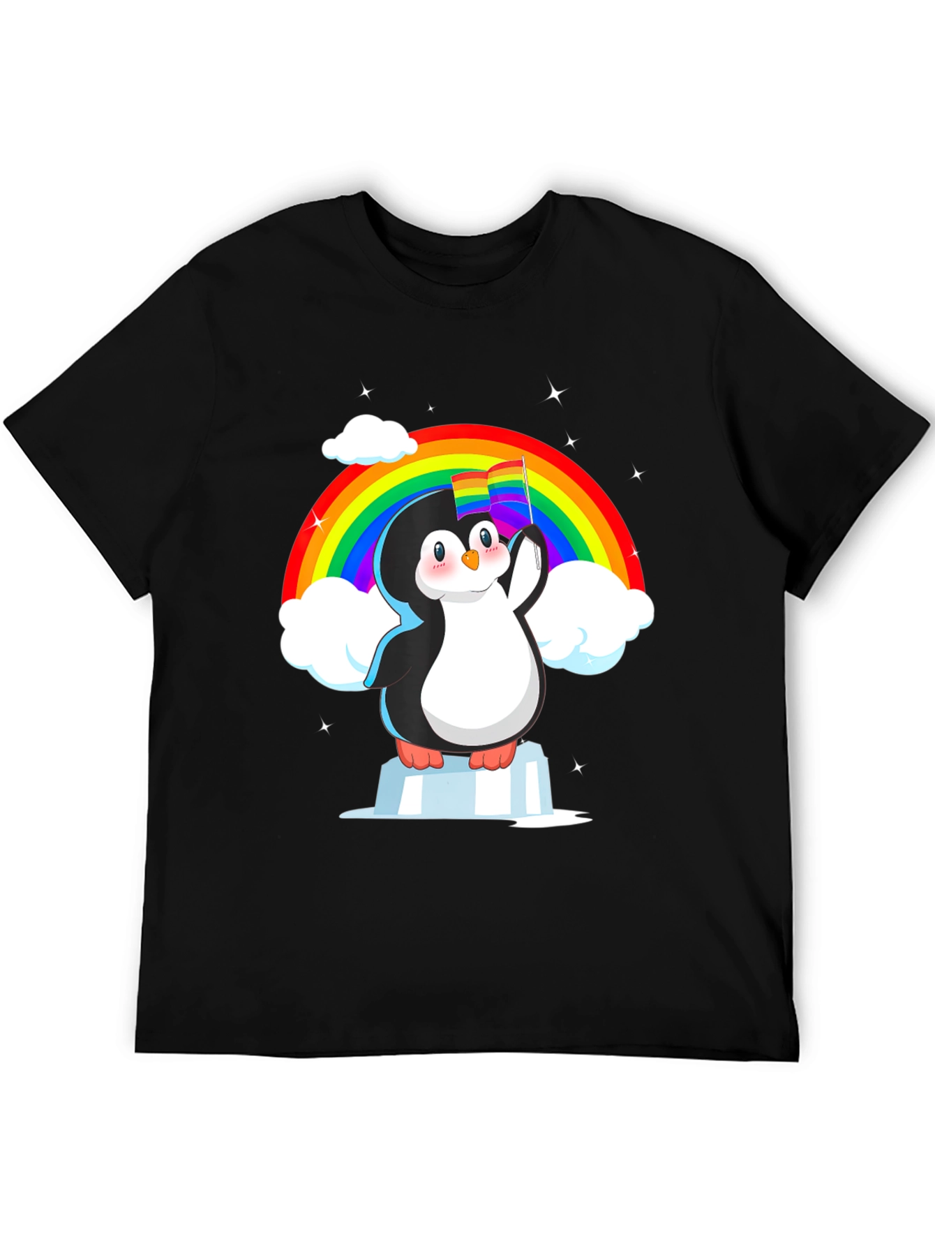Rainbow Penguin Pride T-Shirt