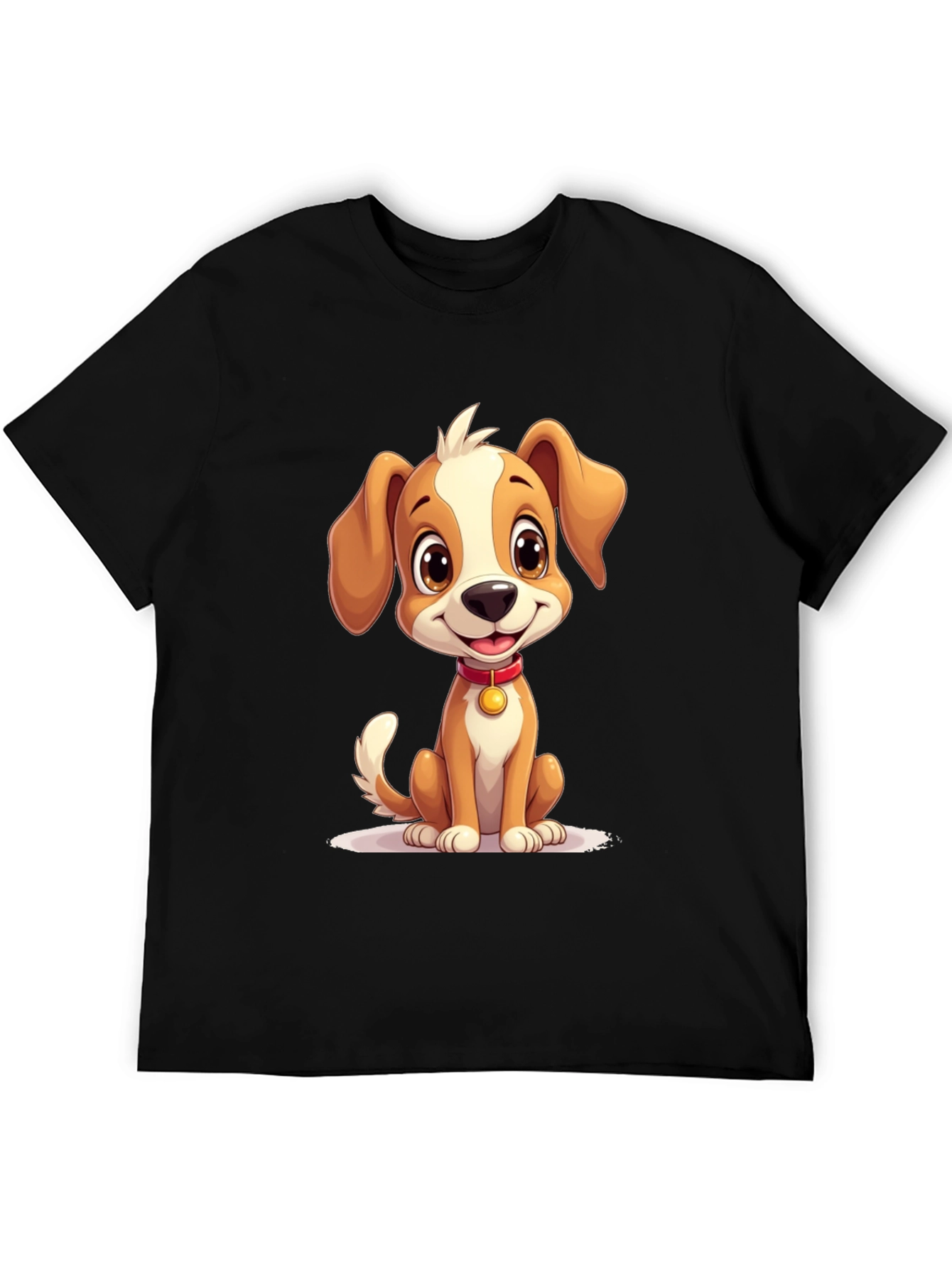 Cute Puppy Graphic T-Shirt - Soft Cotton Blend