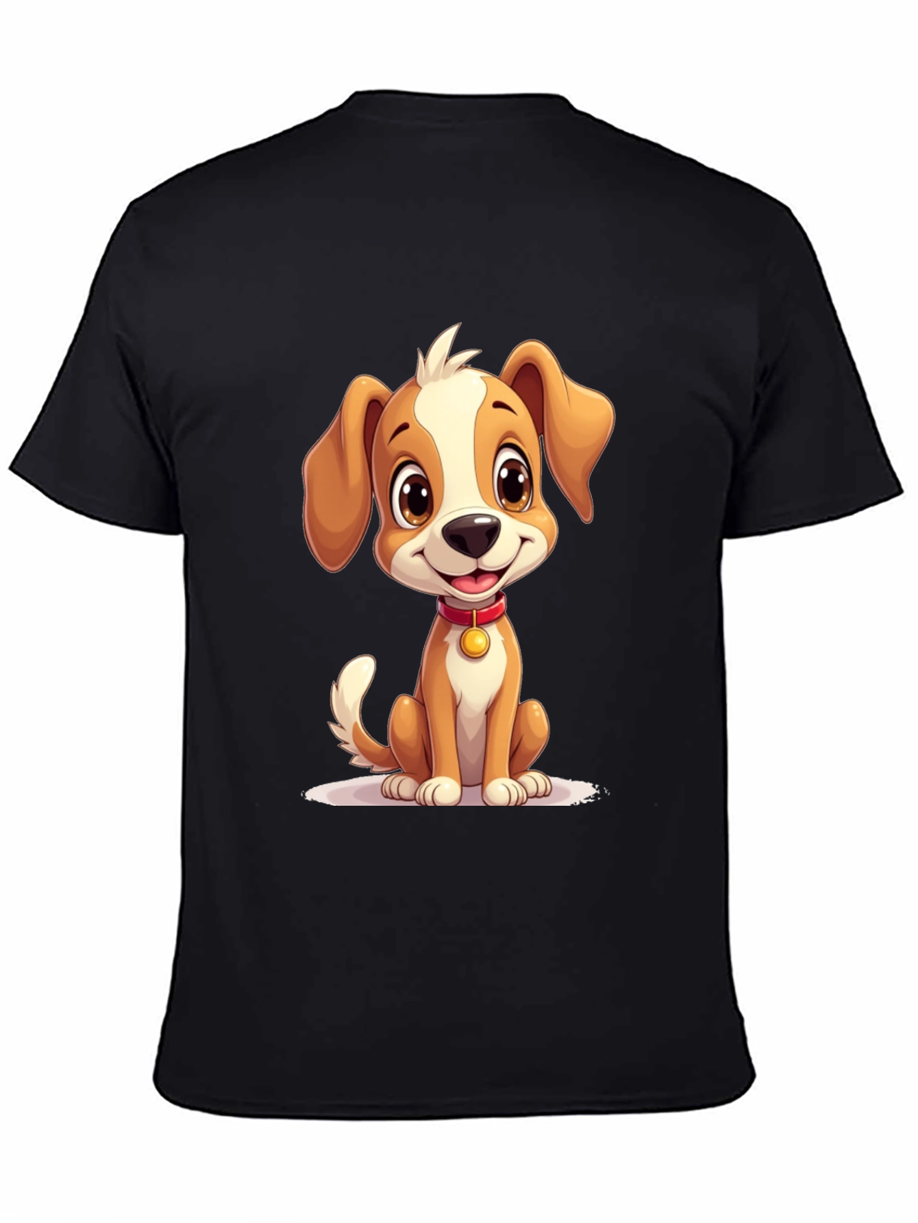 Cute Puppy Graphic T-Shirt - Soft Cotton Blend