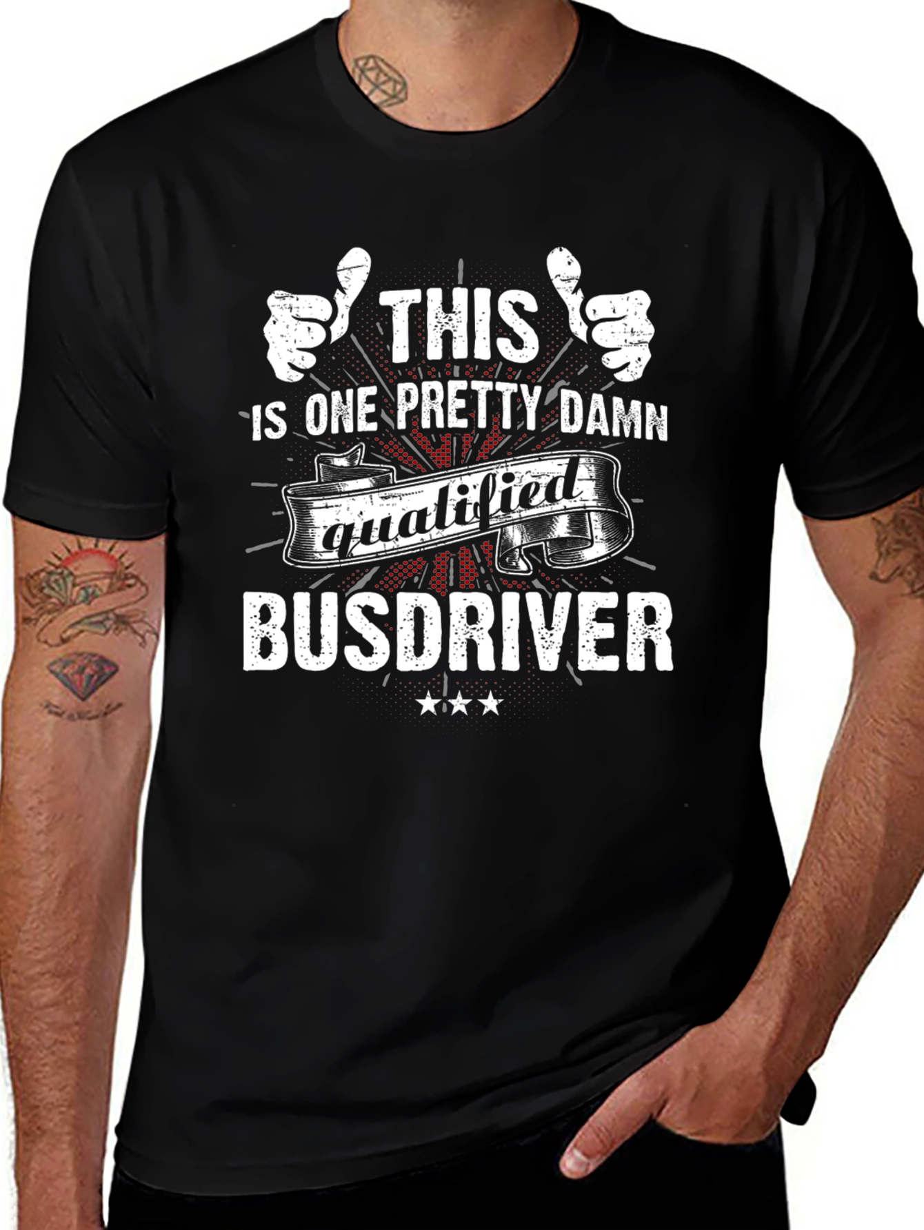 Qualified Bus Driver T-Shirt