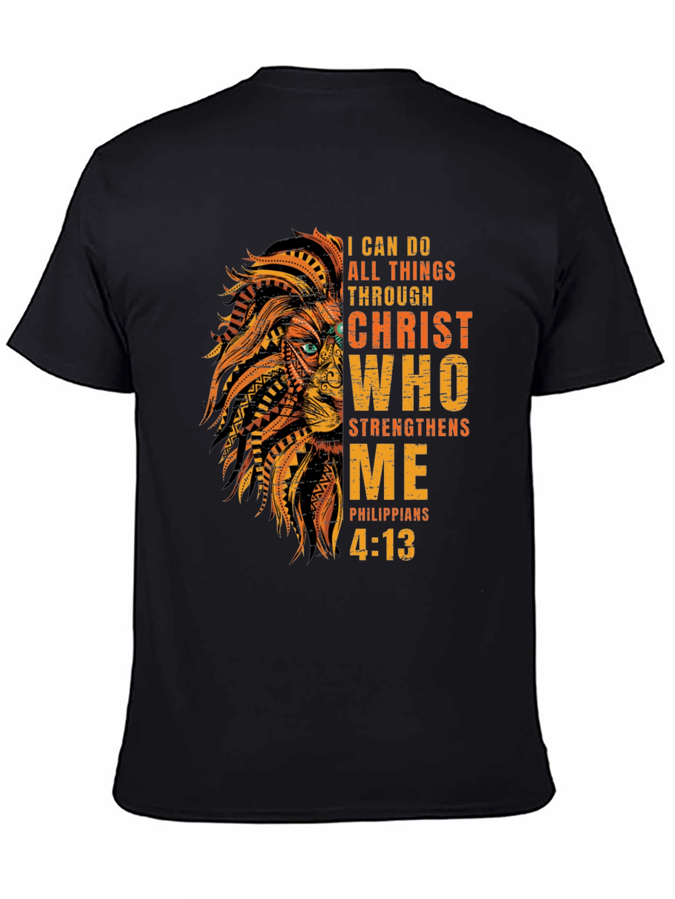 Christian Lion T-Shirt - Philippians 4:13