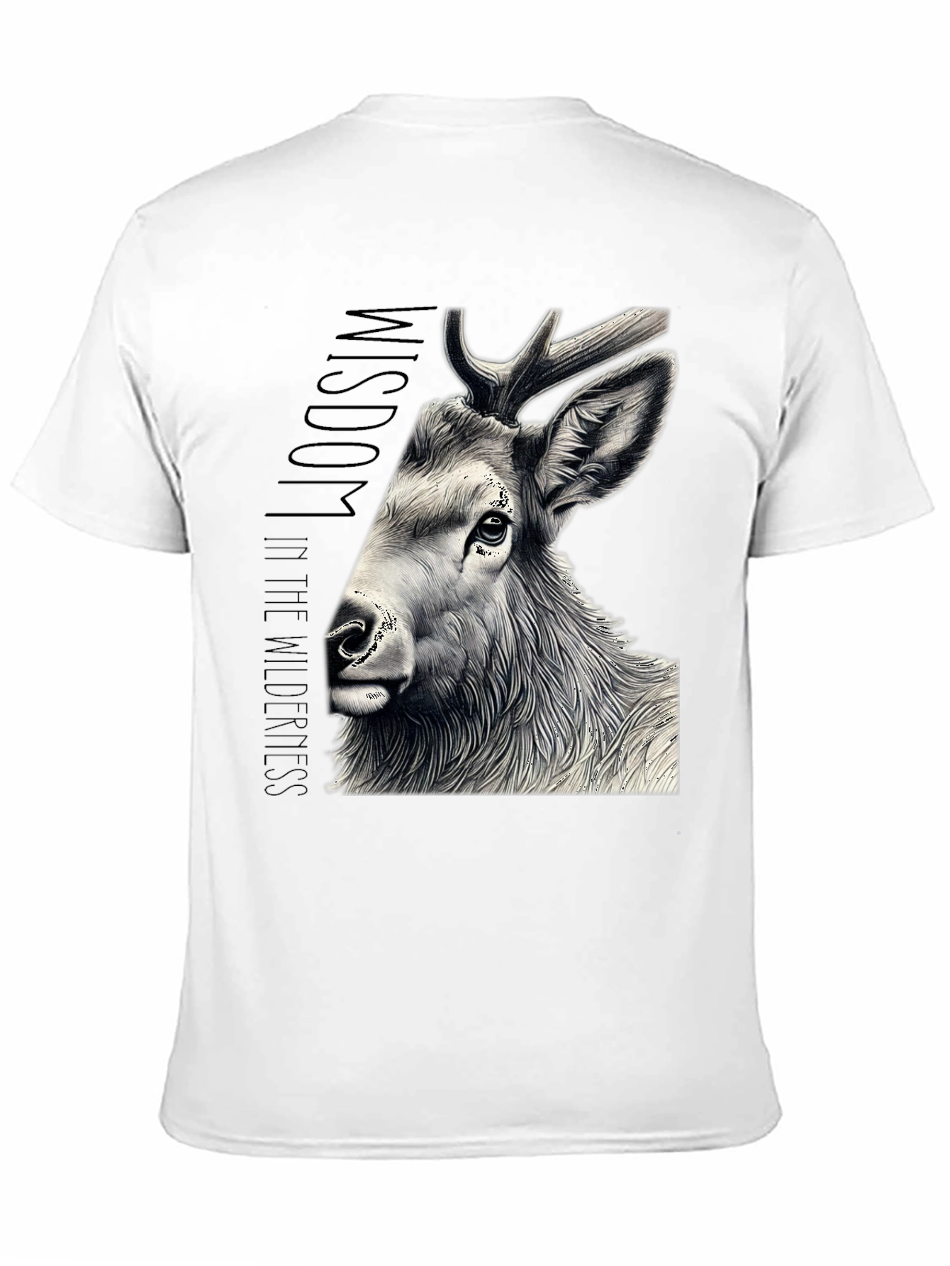 Wisdom in the Wilderness Deer Graphic Tee