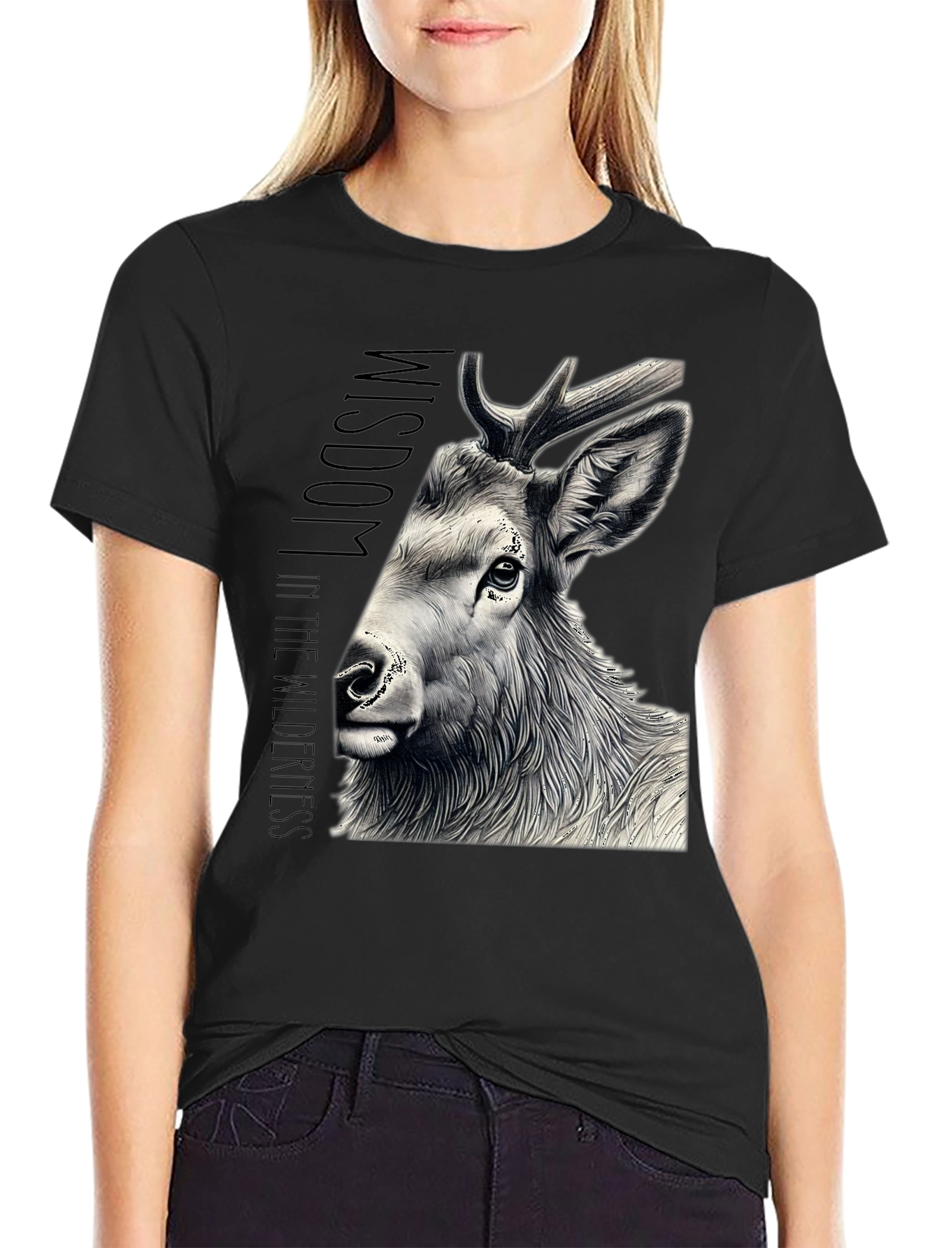 Wisdom in the Wilderness Deer Graphic Tee