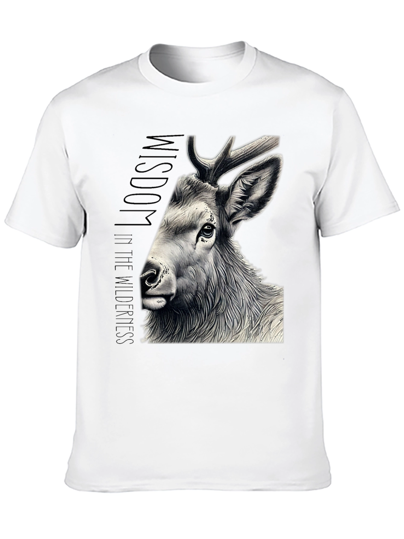 Wisdom in the Wilderness Deer Graphic Tee
