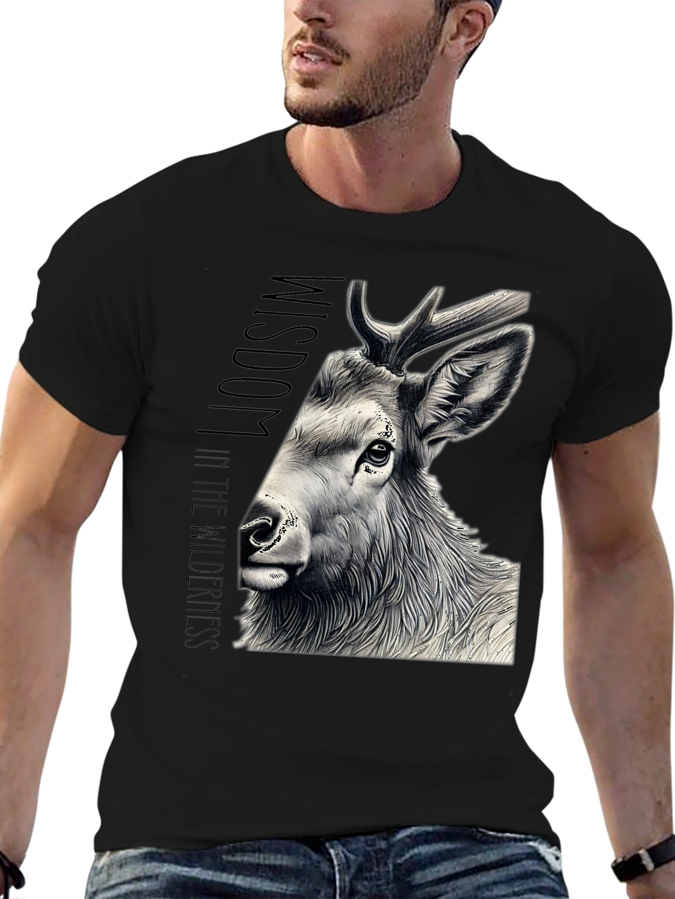 Wisdom in the Wilderness Deer Graphic Tee