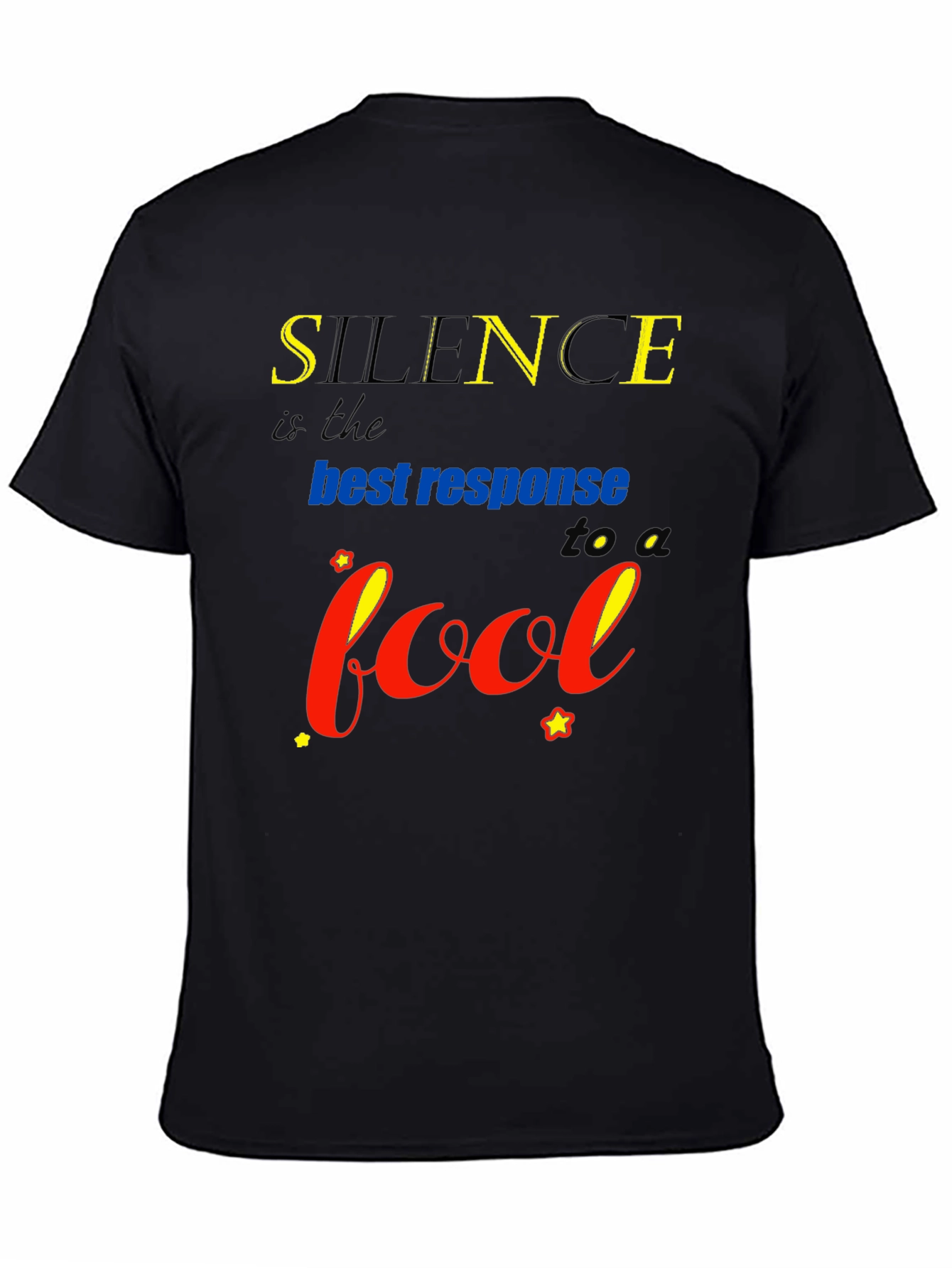 Silence is the Best Response Tee