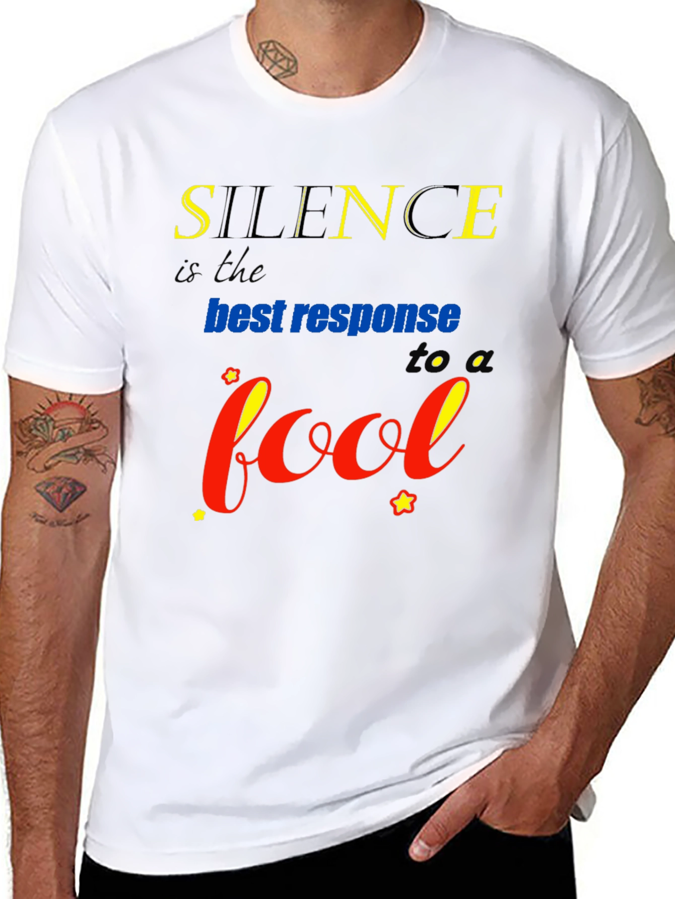 Silence is the Best Response Tee