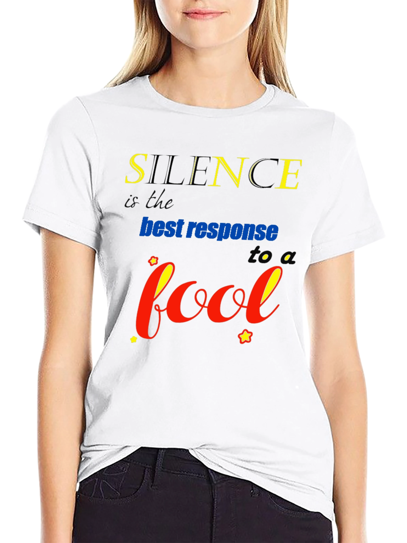 Silence is the Best Response Tee