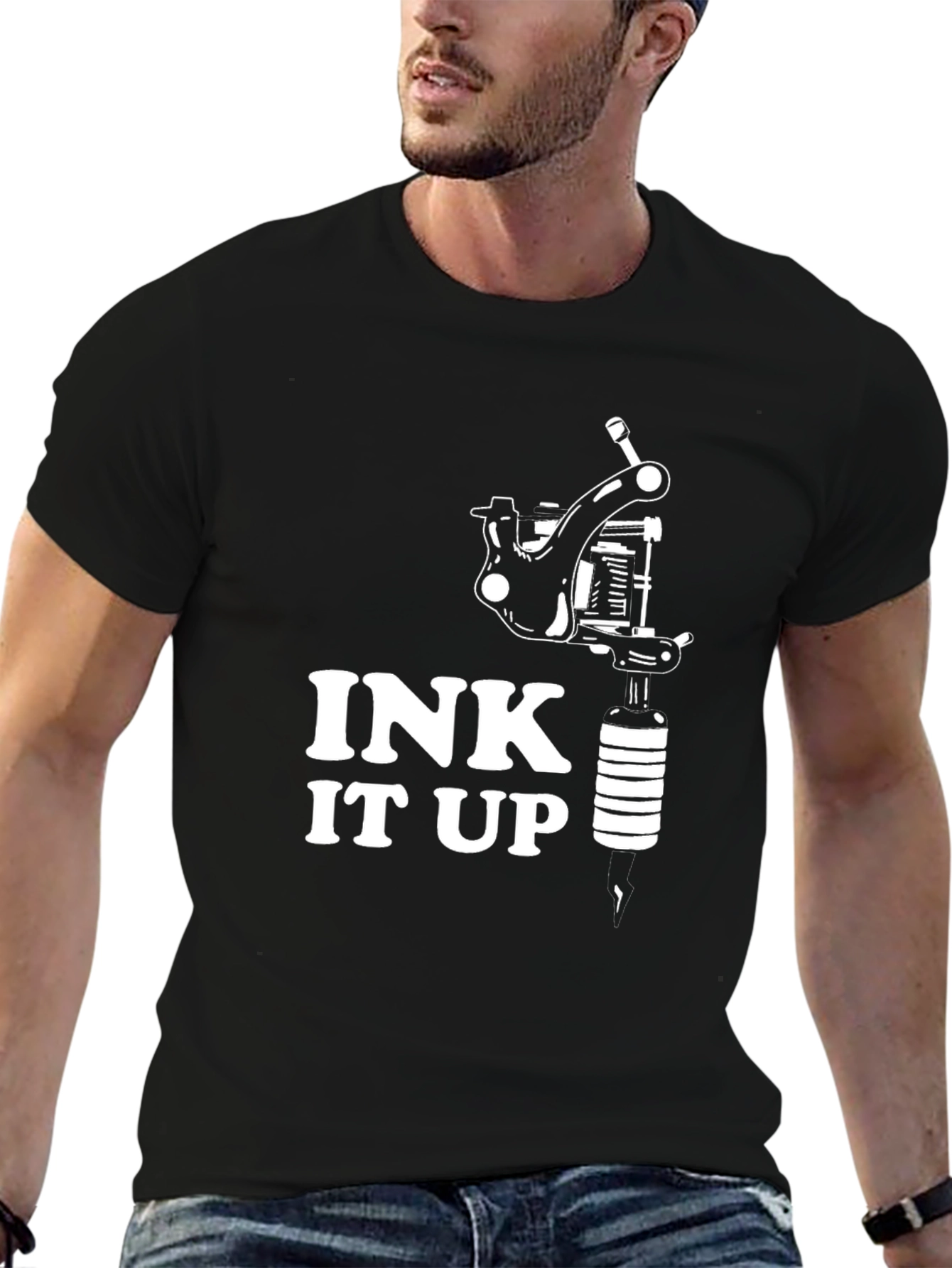 Ink It Up Tattoo T-Shirt - Black