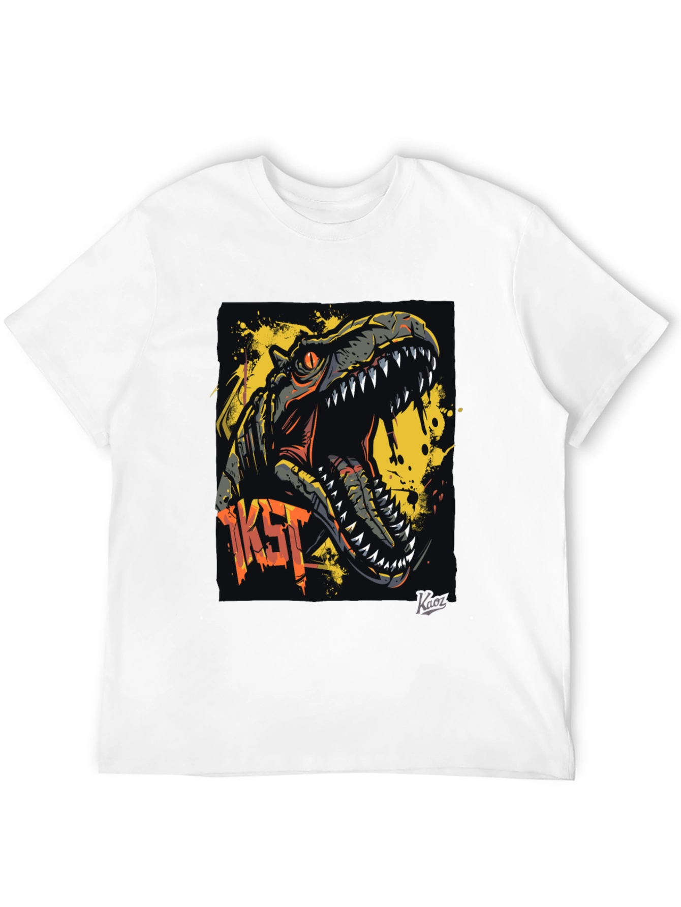 Dino T-Rex Graphic Tee - Rawr!