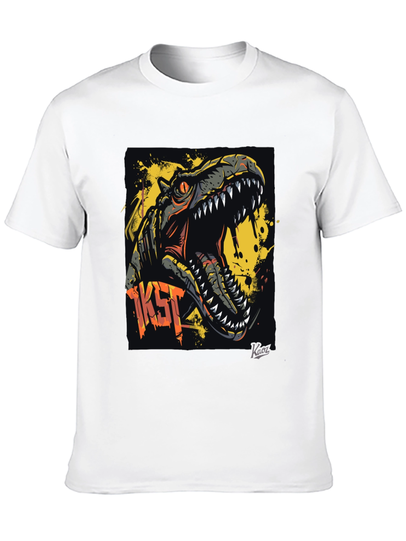Dino T-Rex Graphic Tee - Rawr!
