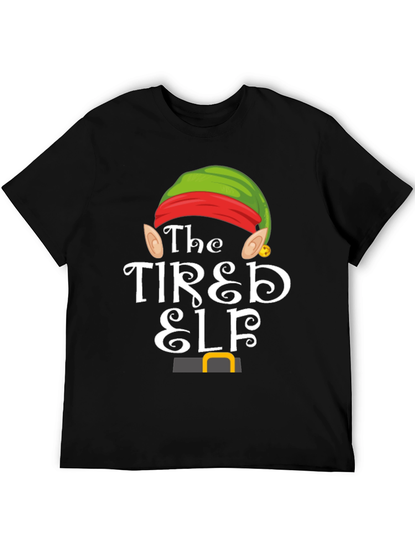 The Tired Elf T-Shirt - Holiday Christmas Tee