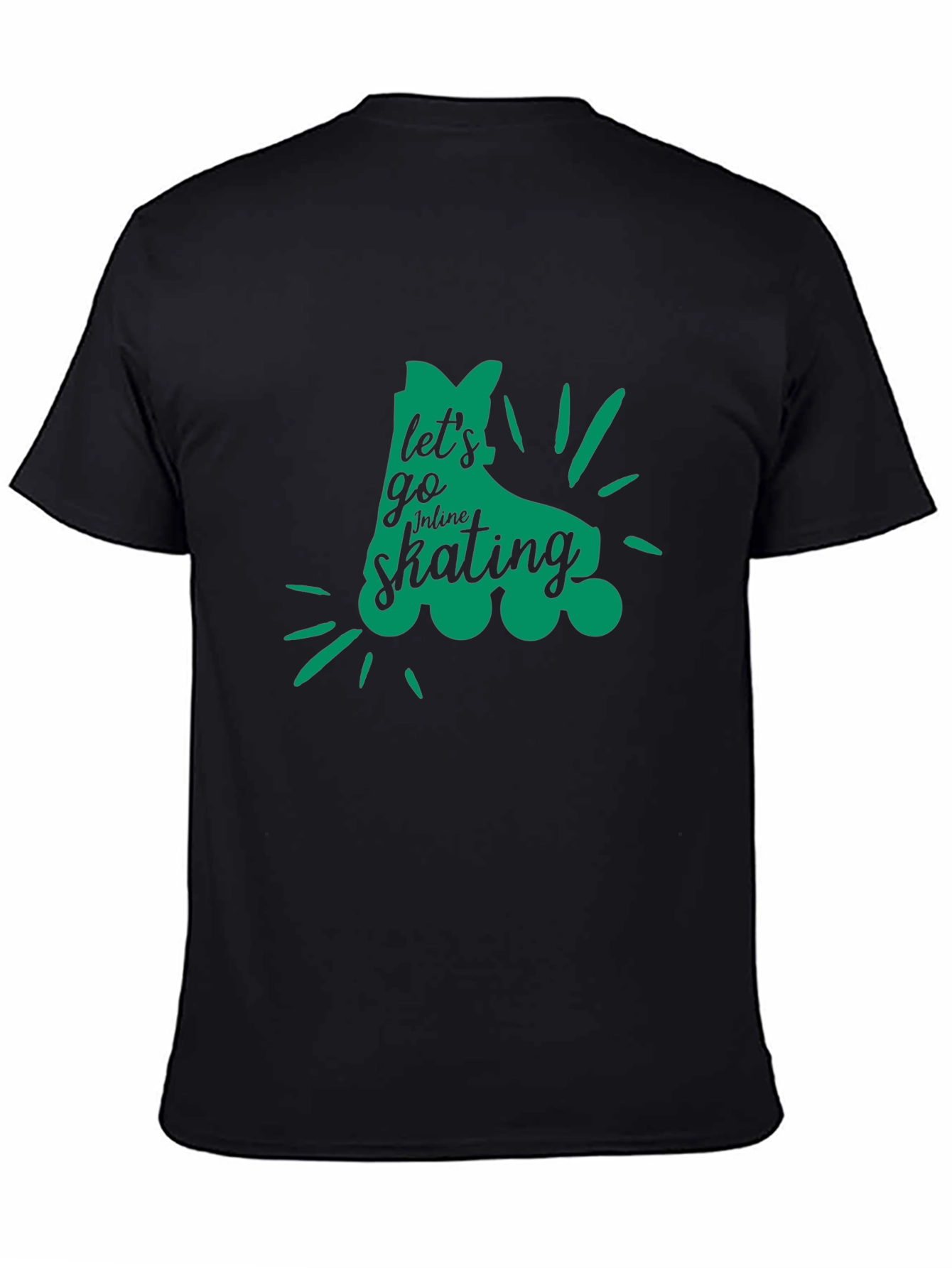 Lets Go Inline Skating Graphic Tee