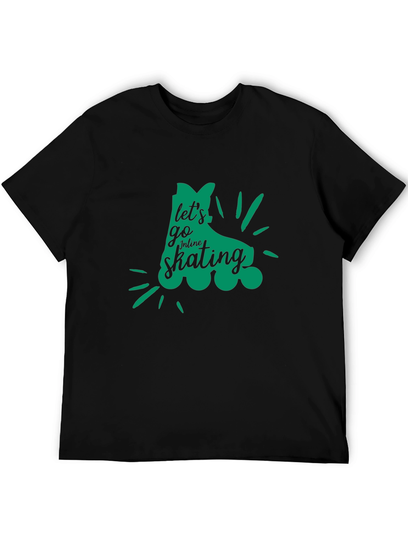 Lets Go Inline Skating Graphic Tee