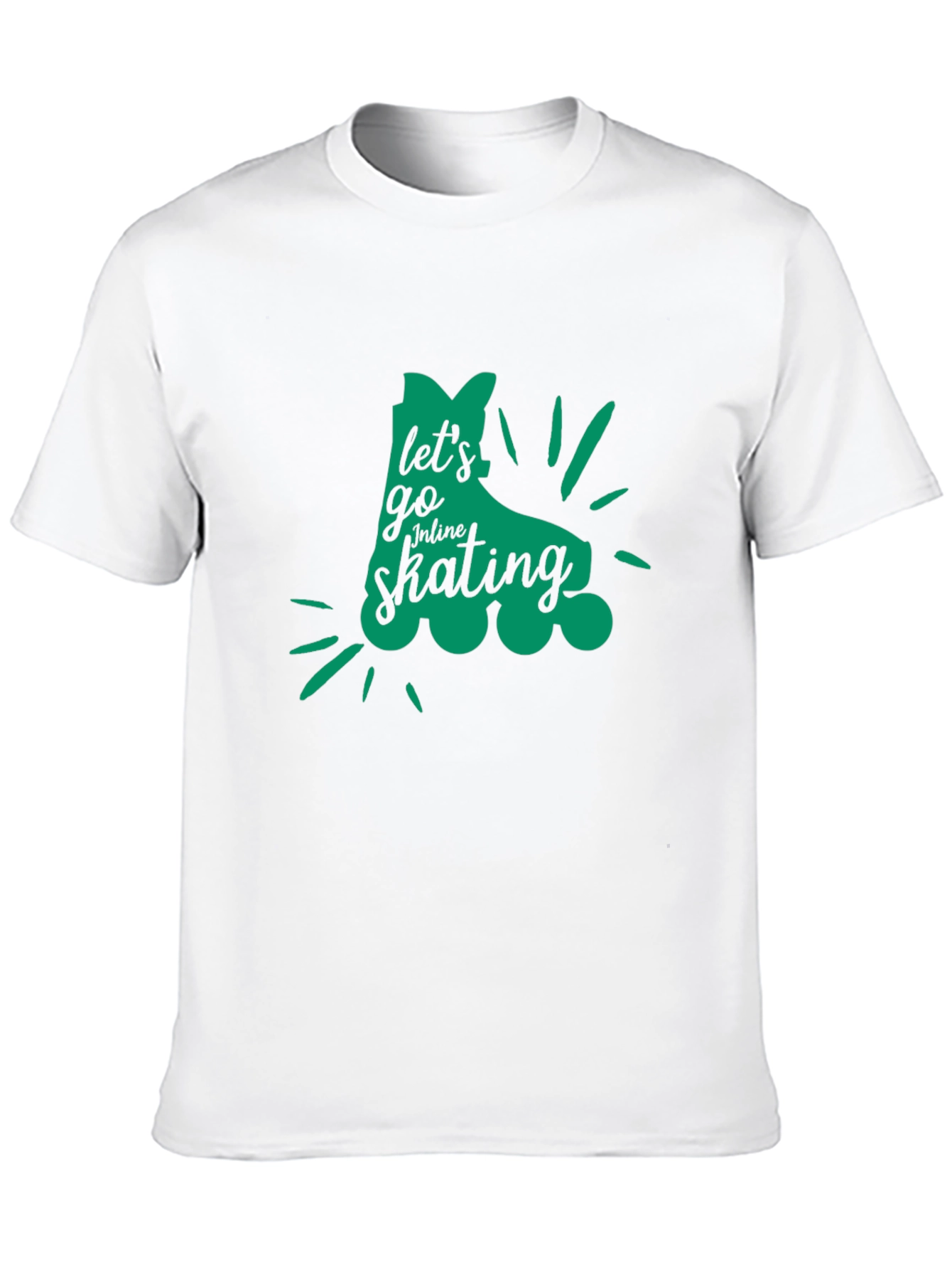 Lets Go Inline Skating Graphic Tee