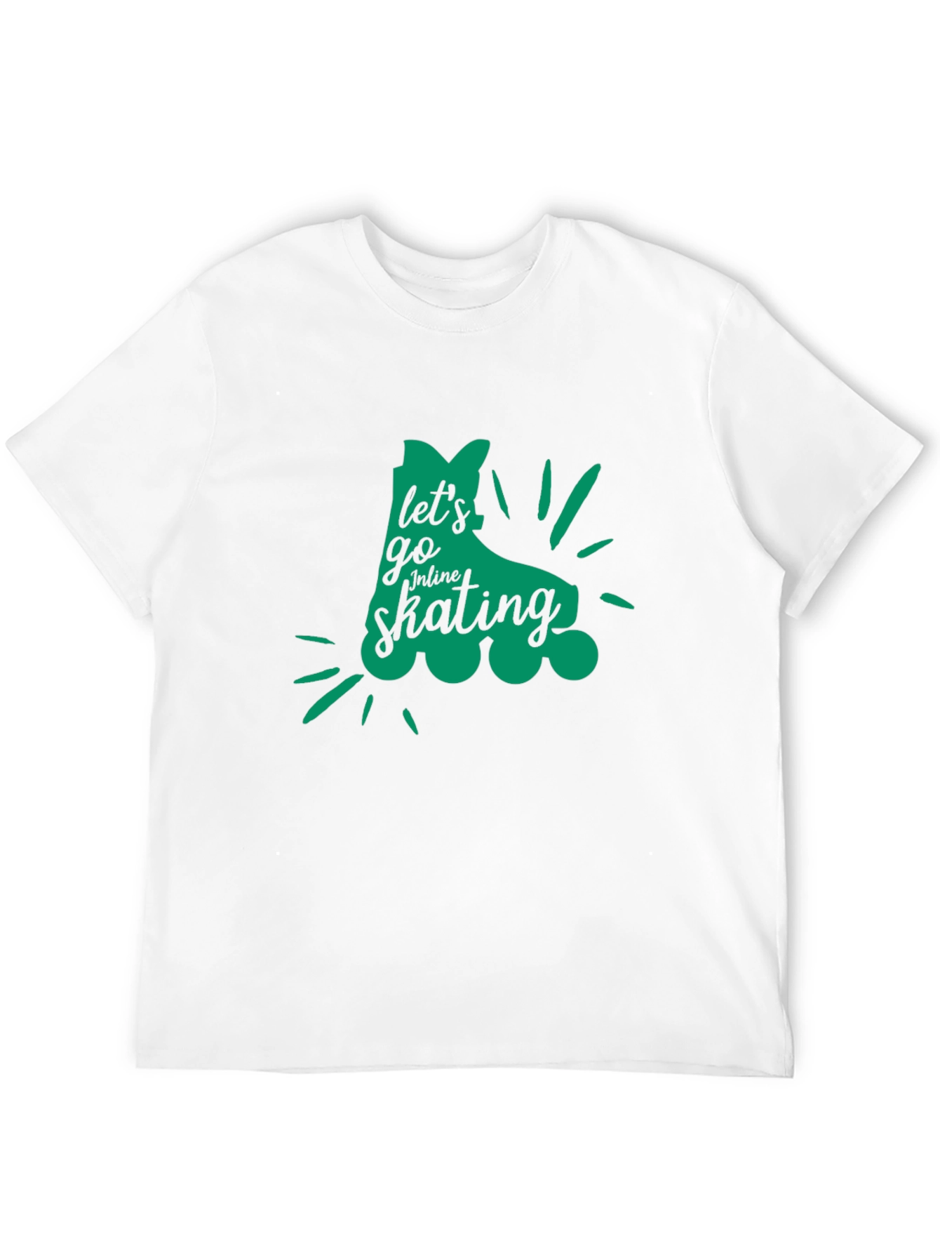 Lets Go Inline Skating Graphic Tee