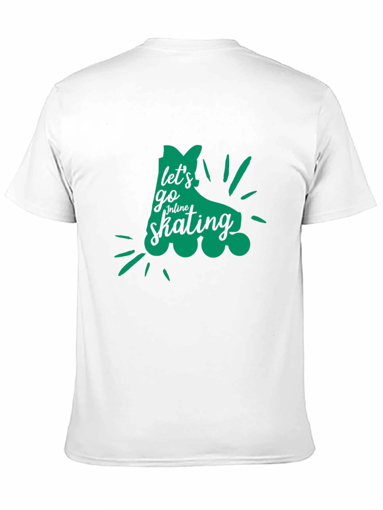 Lets Go Inline Skating Graphic Tee
