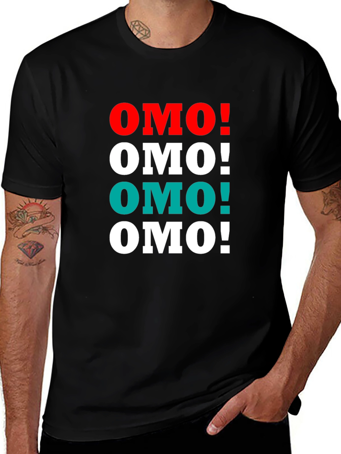 OMO! Graphic Tee - Korean Slang K-Drama T-Shirt