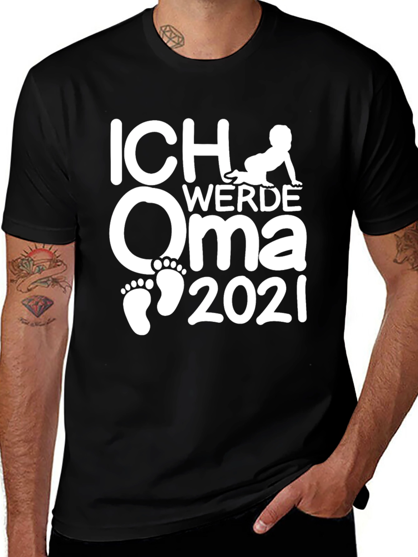 Ich Werde Oma 2021 T-Shirt