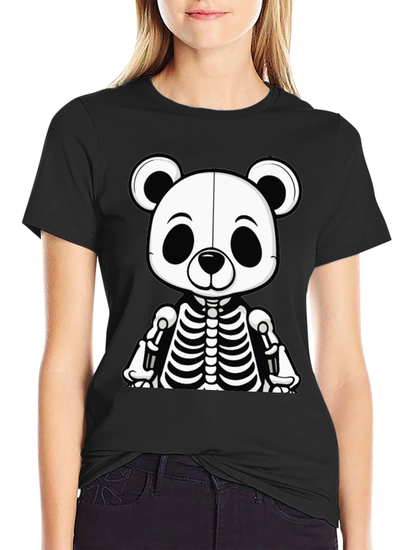Skeleton Bear T-Shirt - Halloween