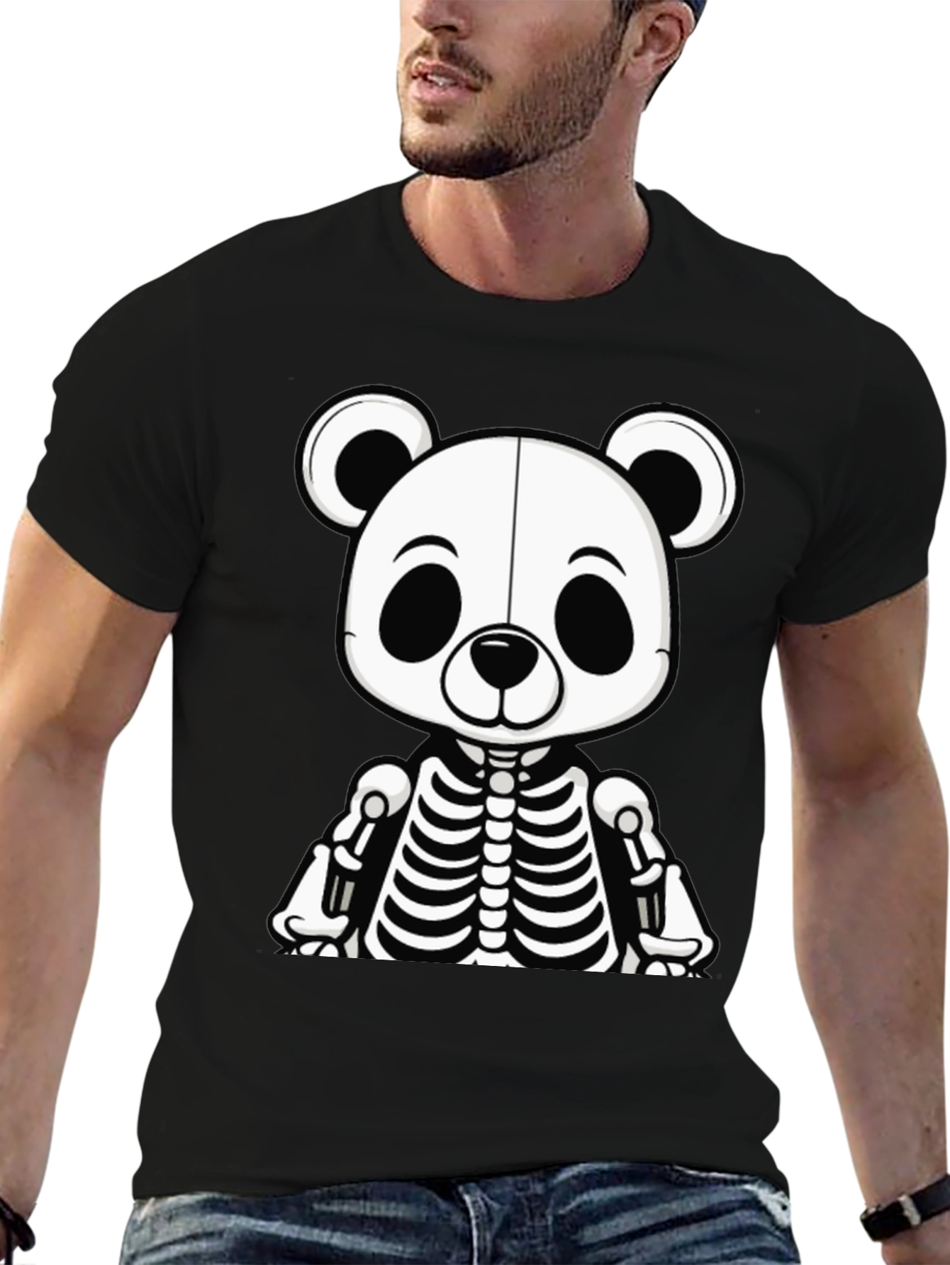 Skeleton Bear T-Shirt - Halloween