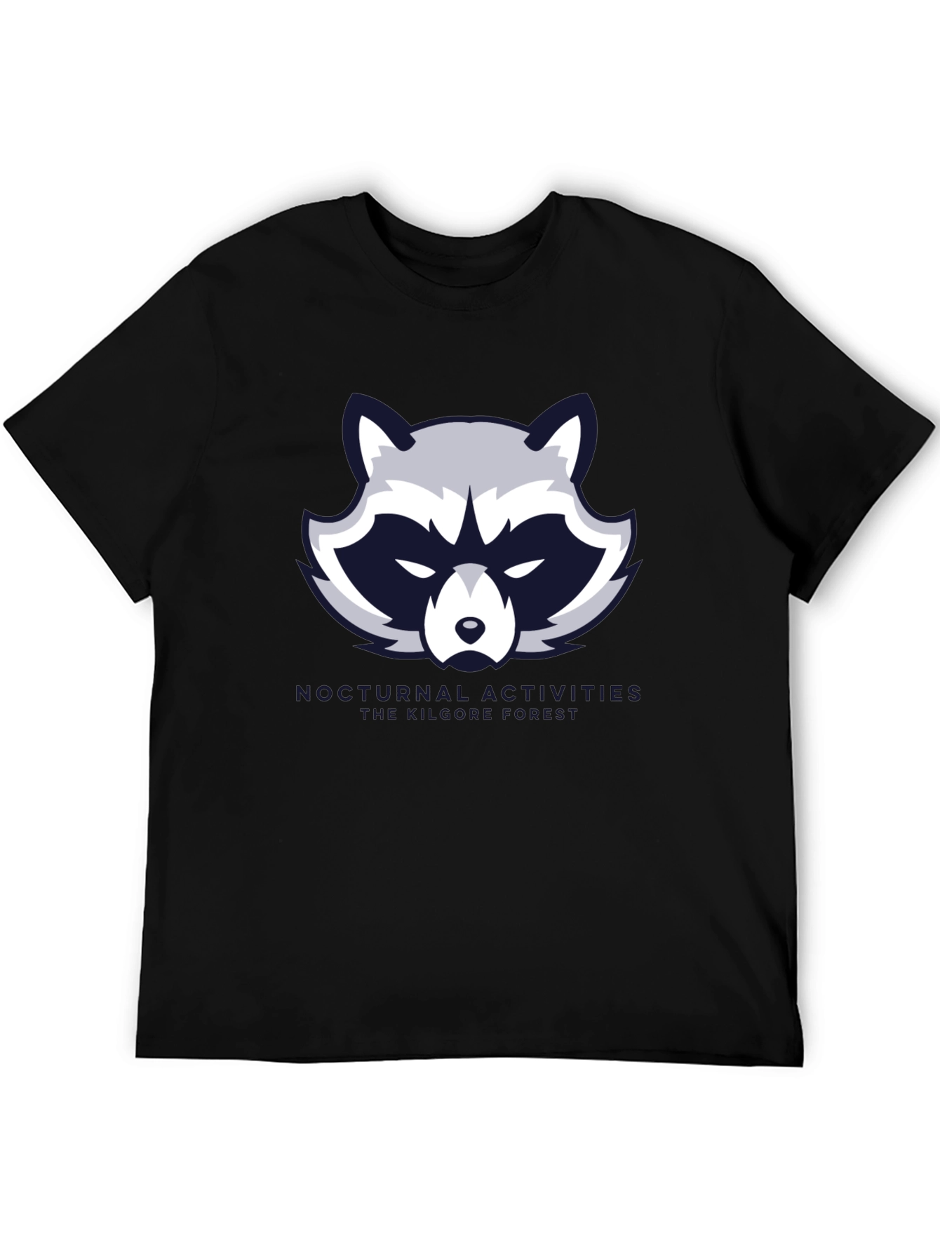 Nocturnal Activities Raccoon Graphic Tee