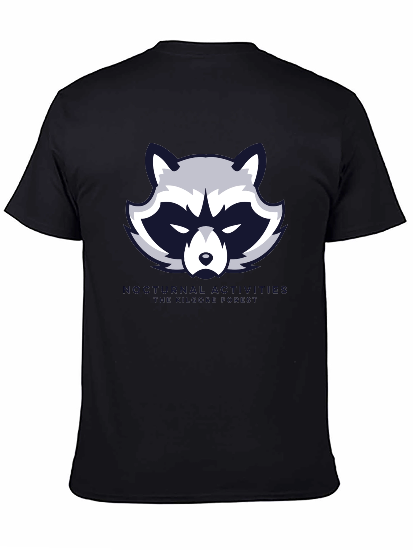 Nocturnal Activities Raccoon Graphic Tee