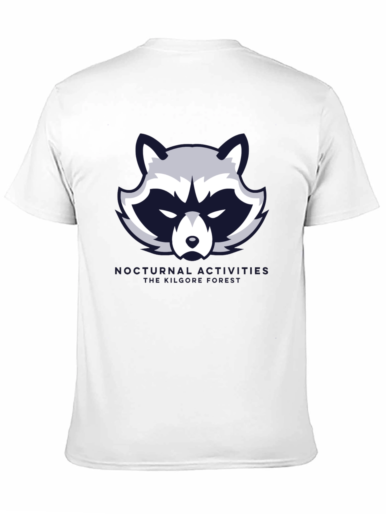 Nocturnal Activities Raccoon Graphic Tee