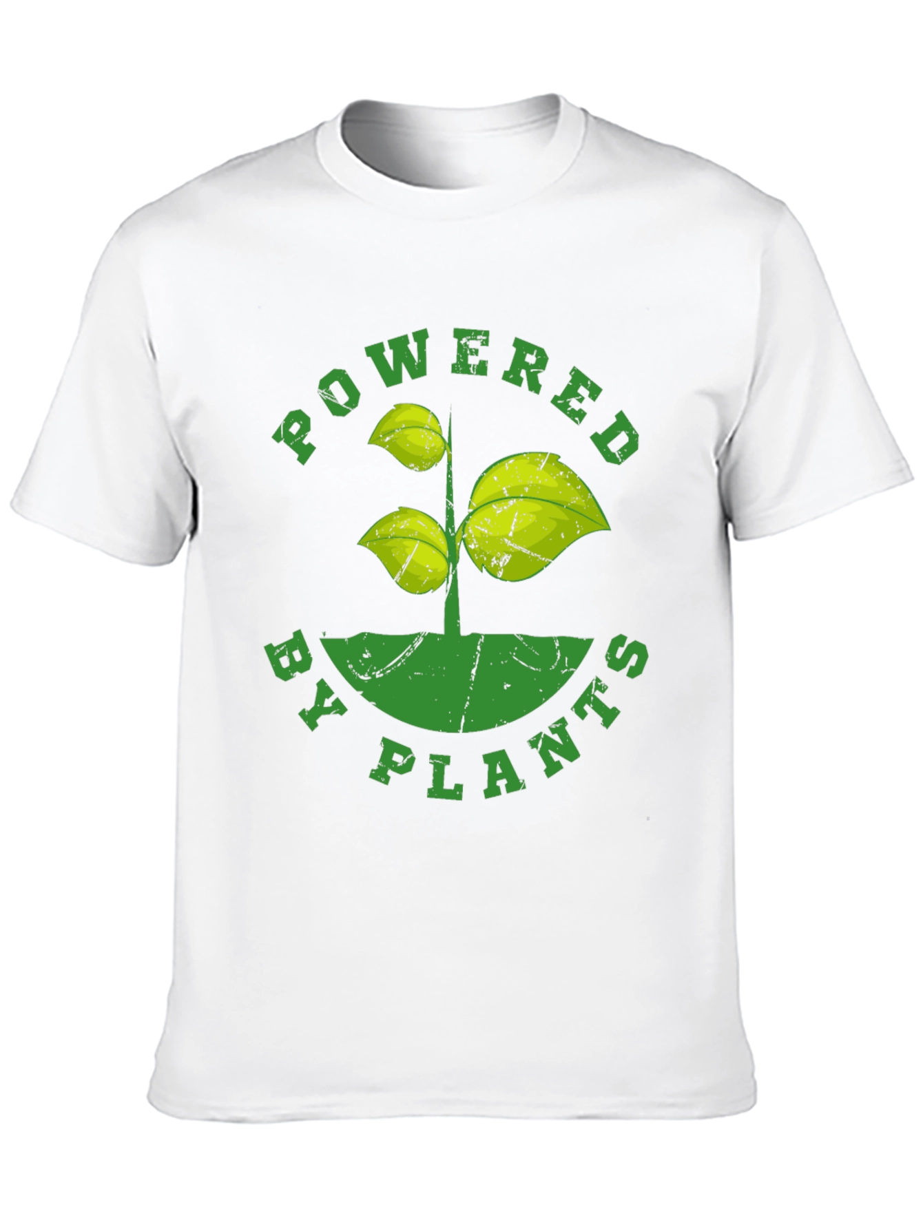 Powered by Plants T-Shirt - Vegan Friendly Tee