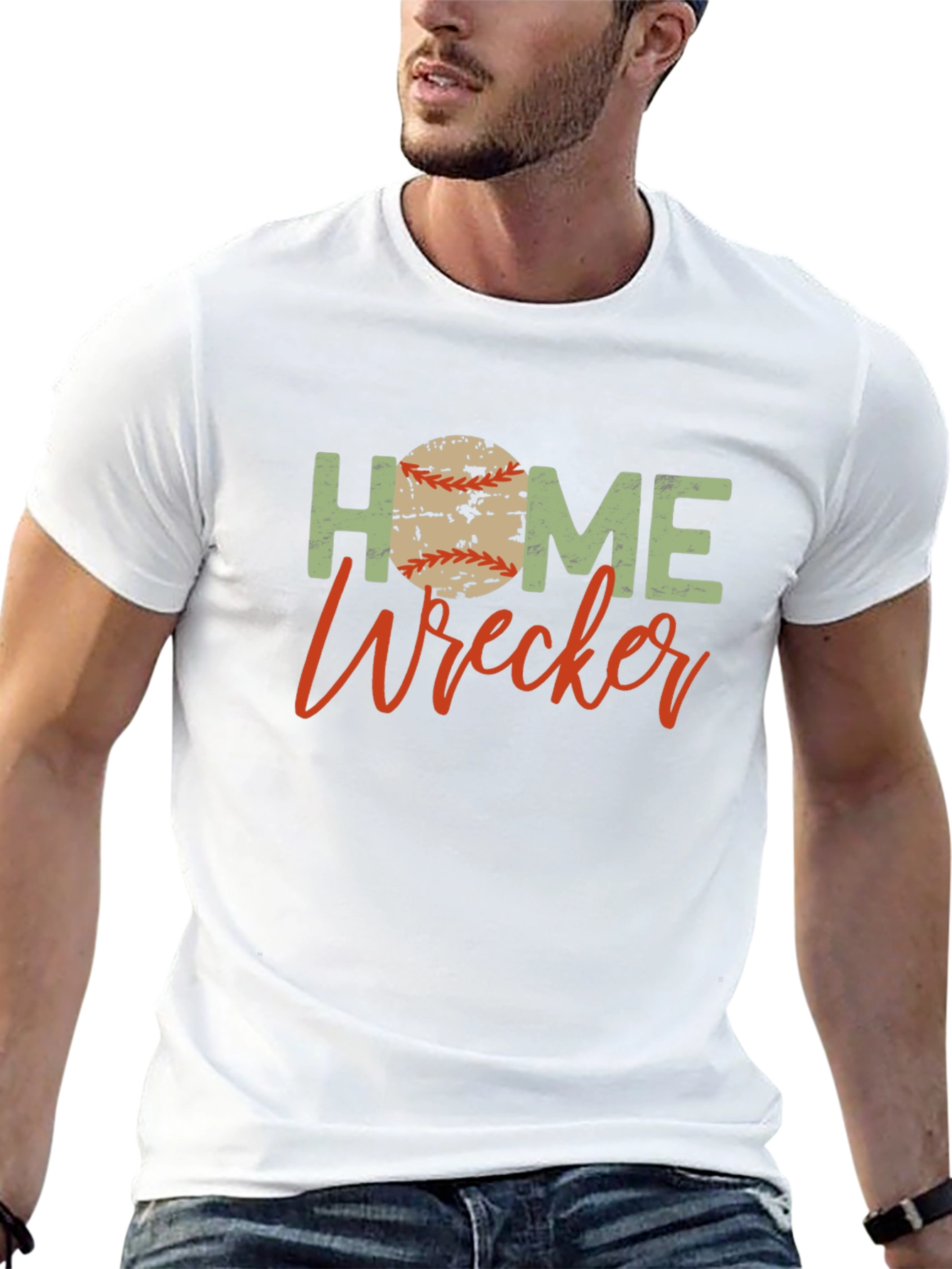 Home Wrecker Baseball T-Shirt