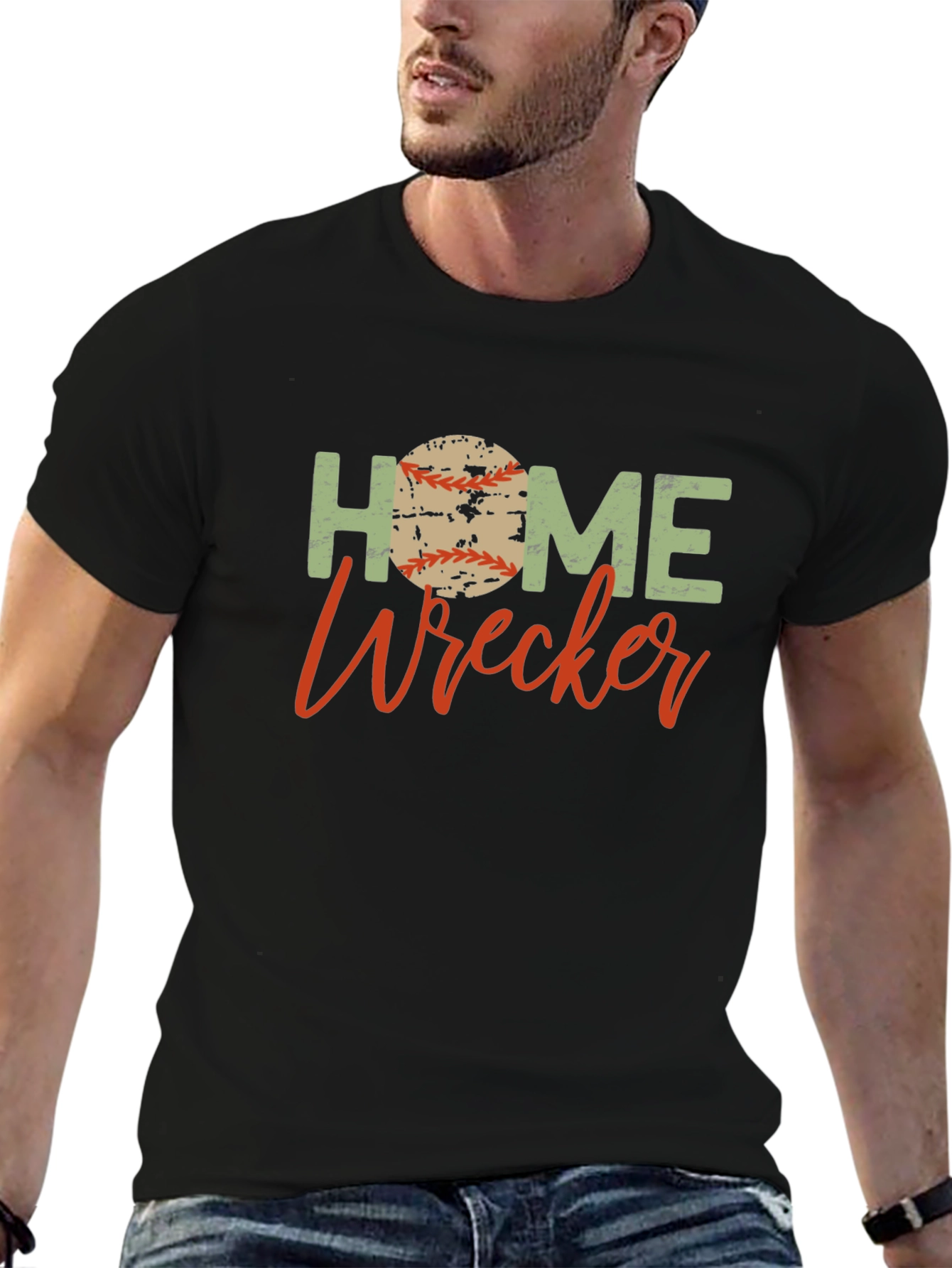Home Wrecker Baseball T-Shirt