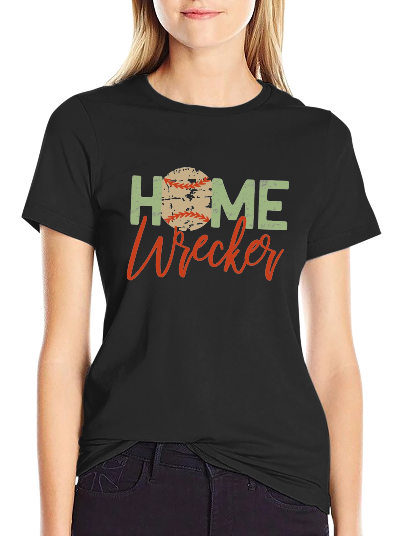 Home Wrecker Baseball T-Shirt