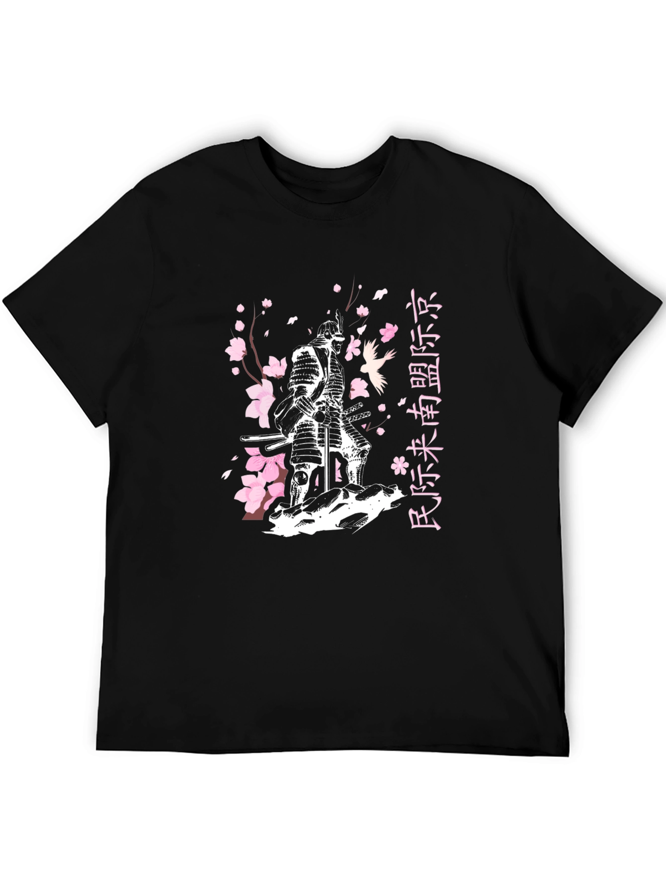 Samurai Graphic Tee - Japanese Warrior T-Shirt