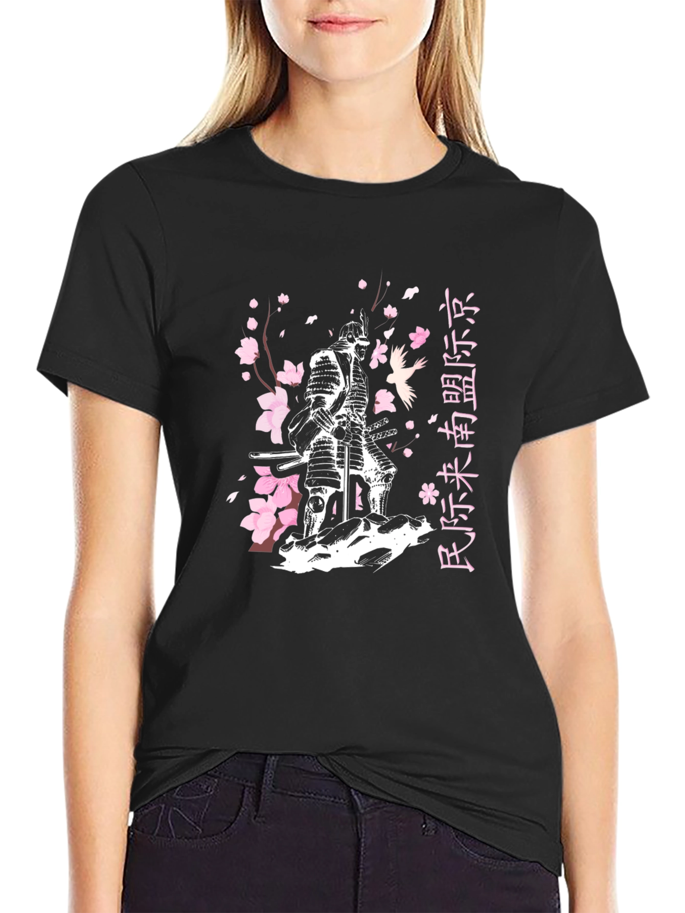 Samurai Graphic Tee - Japanese Warrior T-Shirt