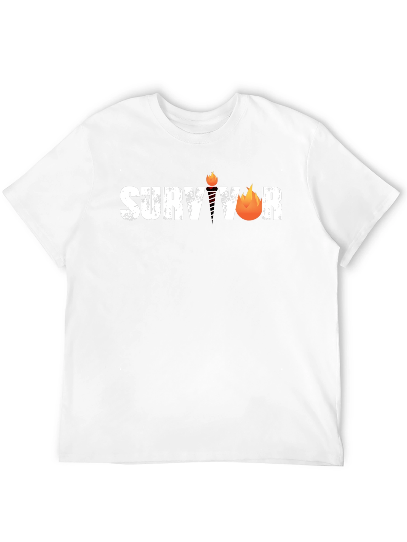Survivor Graphic Tee - Torch Logo