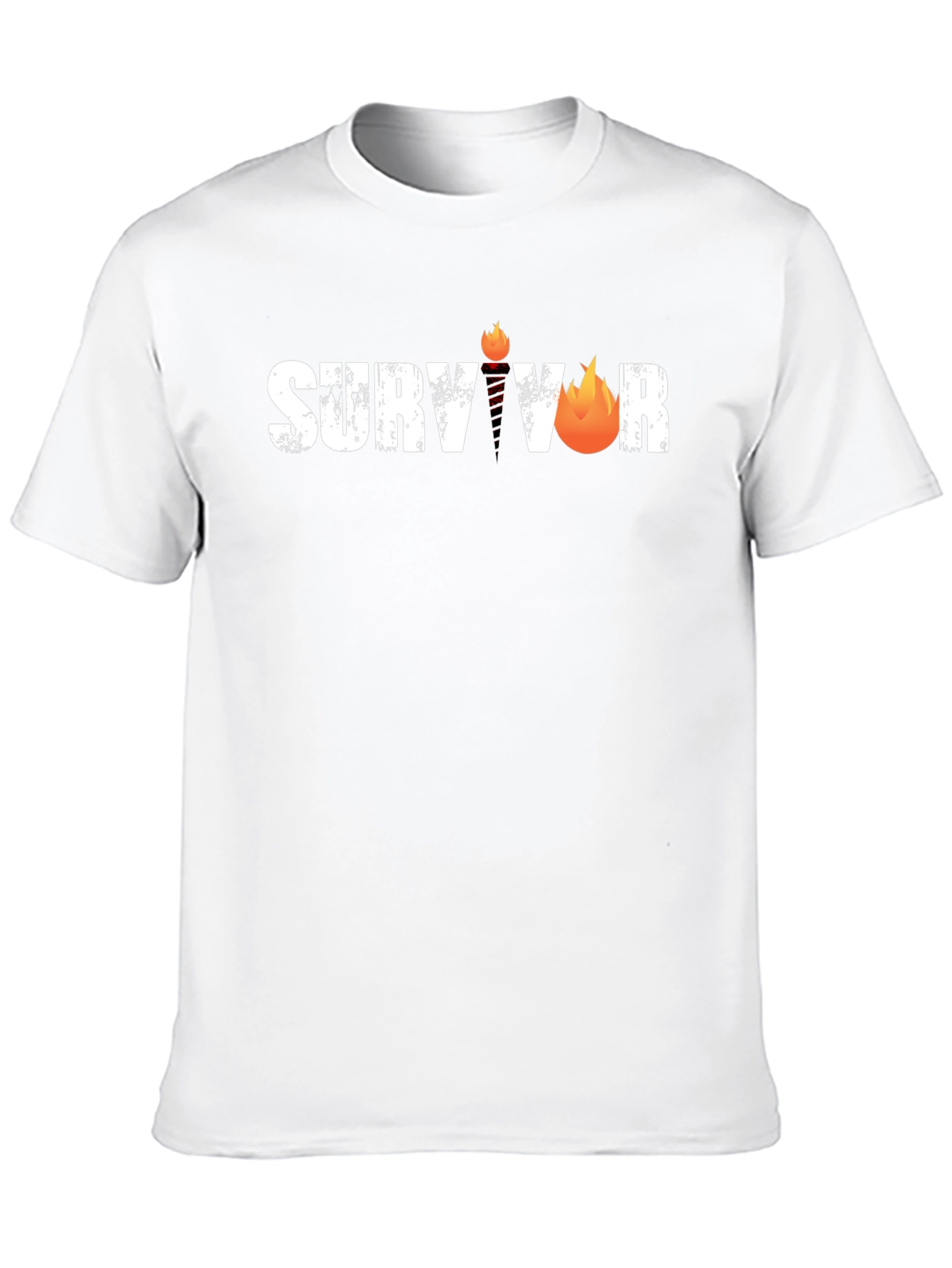 Survivor Graphic Tee - Torch Logo